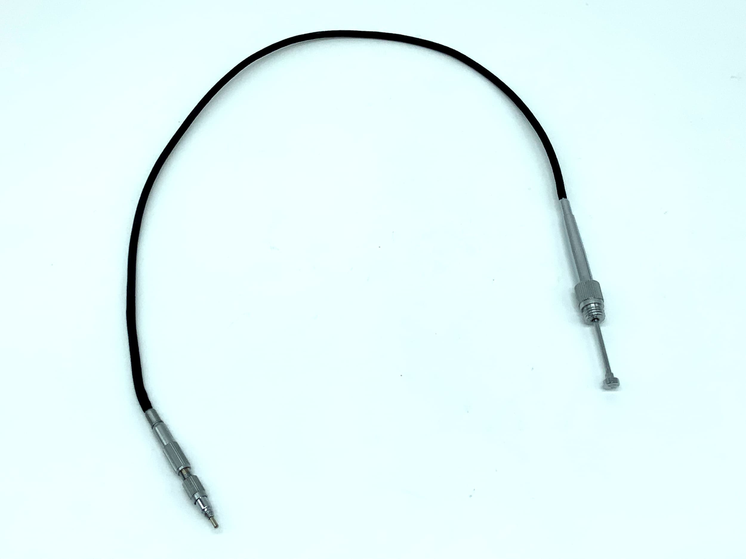 Black cable release, approx. 50cm, remote release, cable release