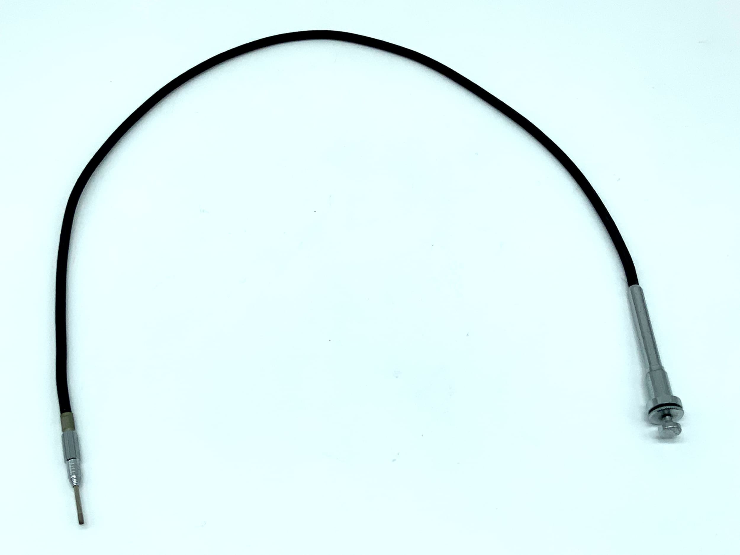 Black cable release, approx. 50cm, with locking mechanism, remote release cable release