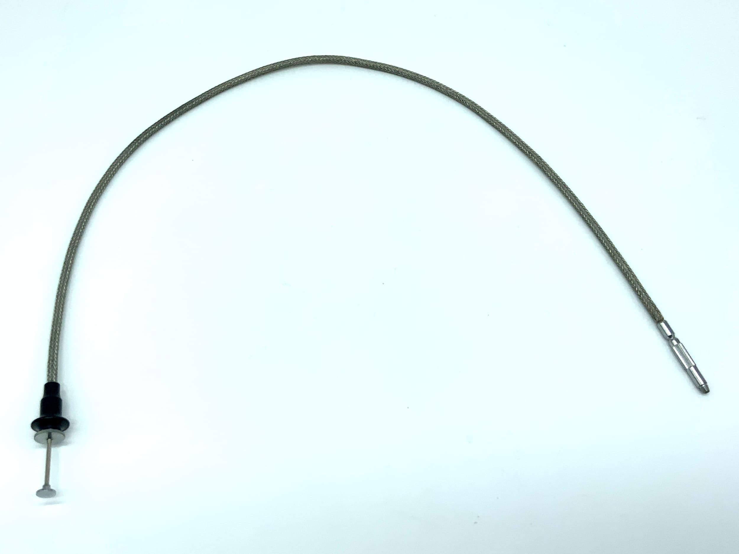 Metal cable release, approx. 50cm, with locking mechanism, remote release cable release