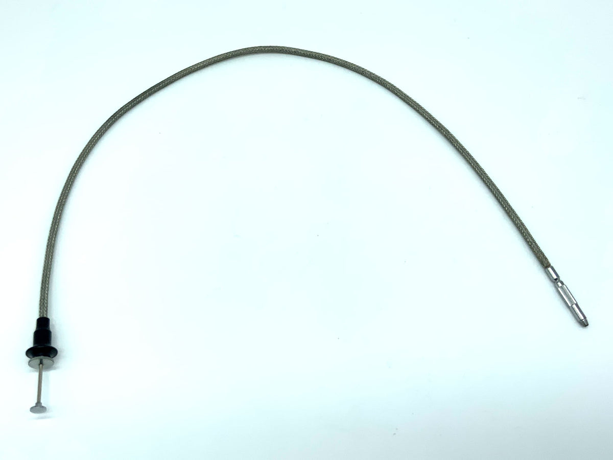 Metal cable release, approx. 50cm, with locking mechanism, remote release cable release