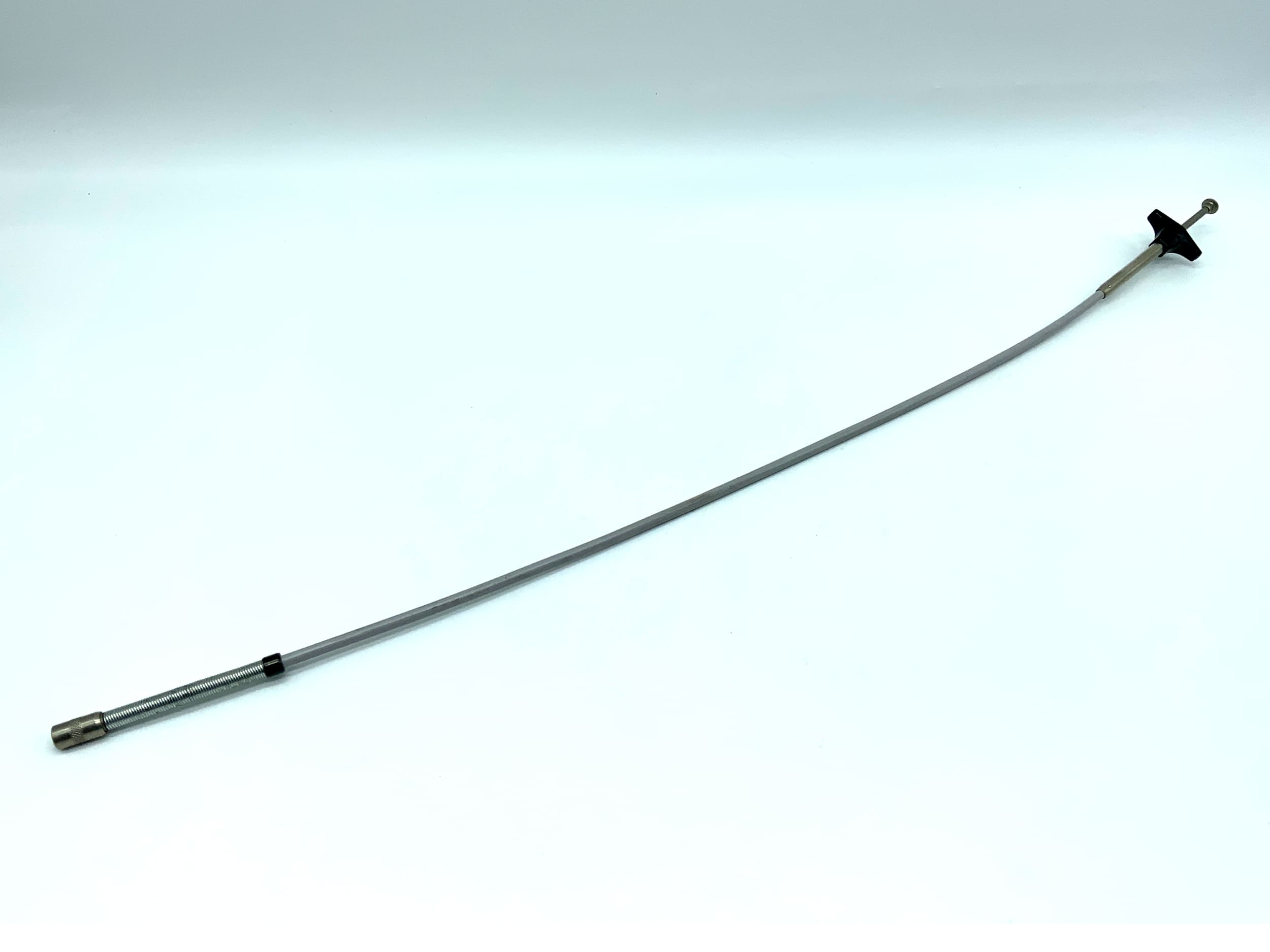 Grey cable release, approx. 50cm, with locking mechanism for Leica bell remote release