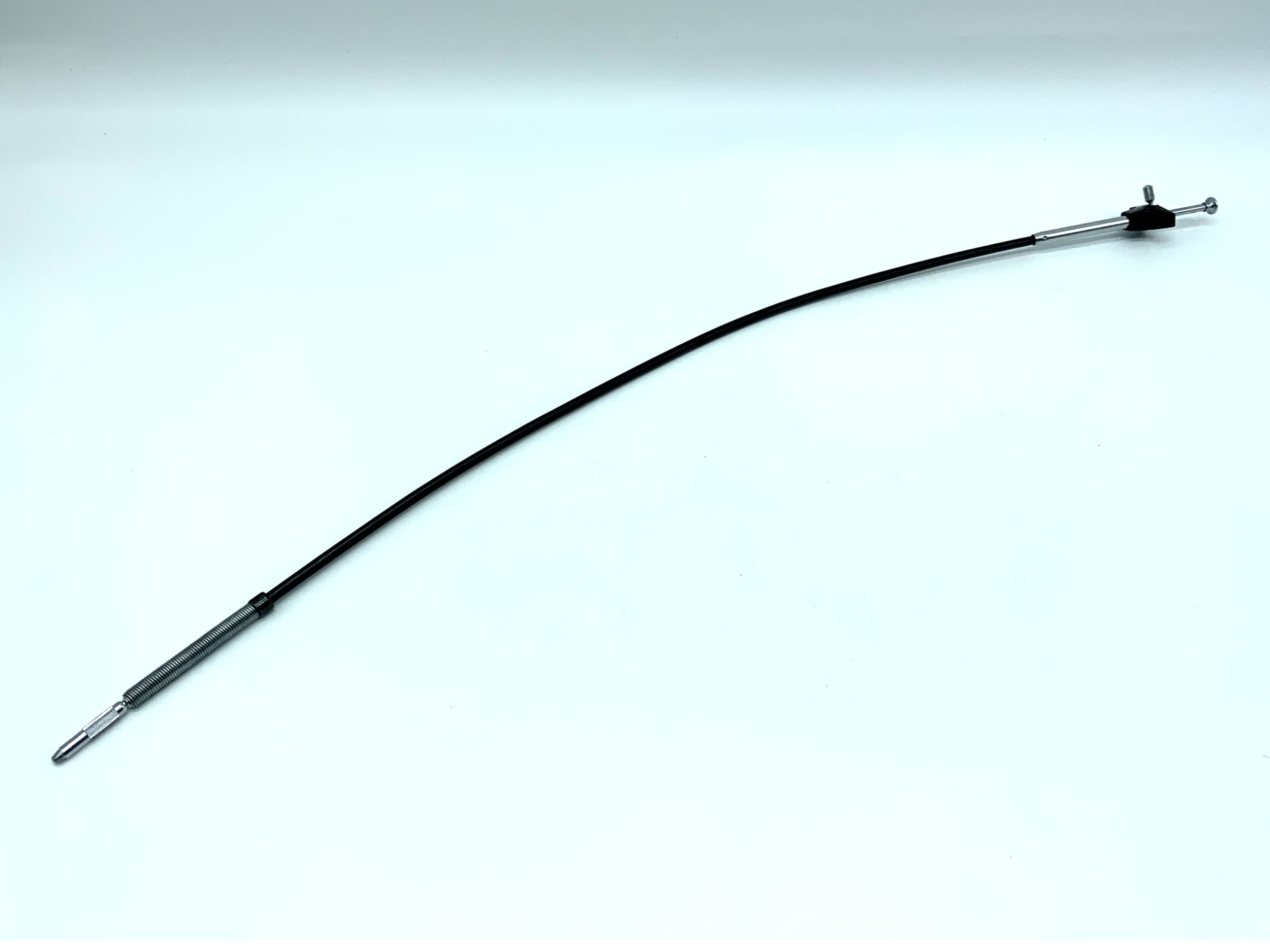 Black cable release, approx. 50cm, with locking mechanism, remote release cable release
