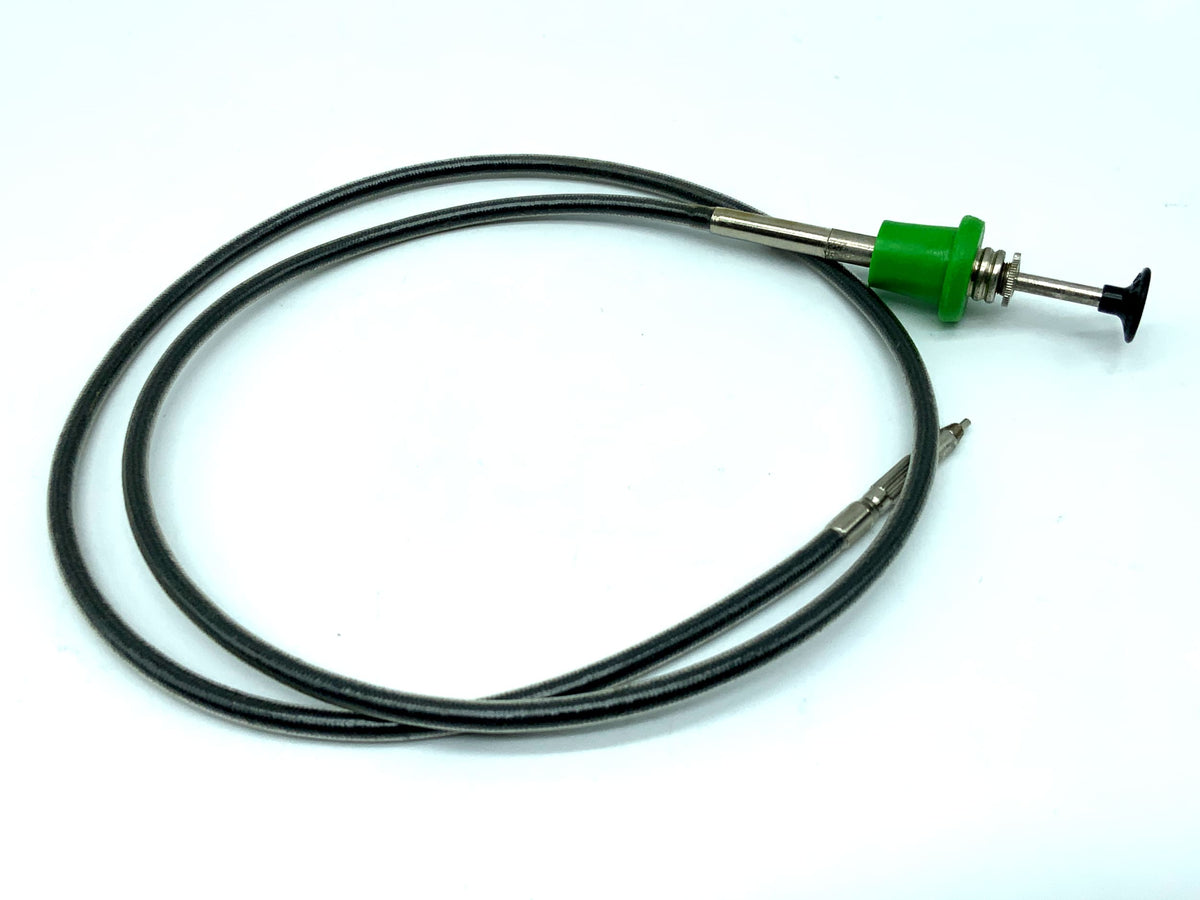 Cullmann cable release, grey, approx. 80cm, with locking mechanism, remote release cable release