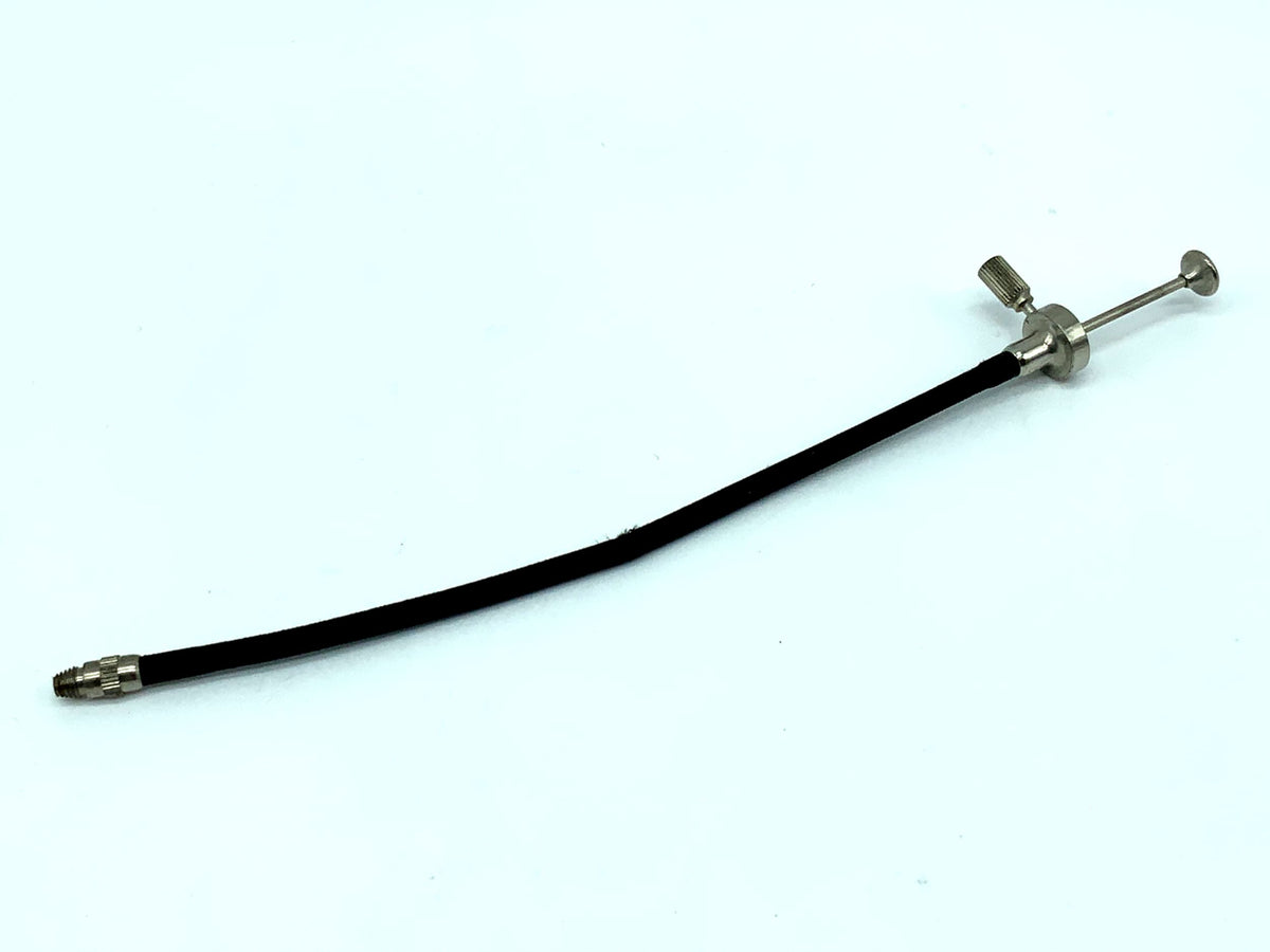 Prontor AGC cable release, black, approx. 15cm, with locking mechanism, remote release