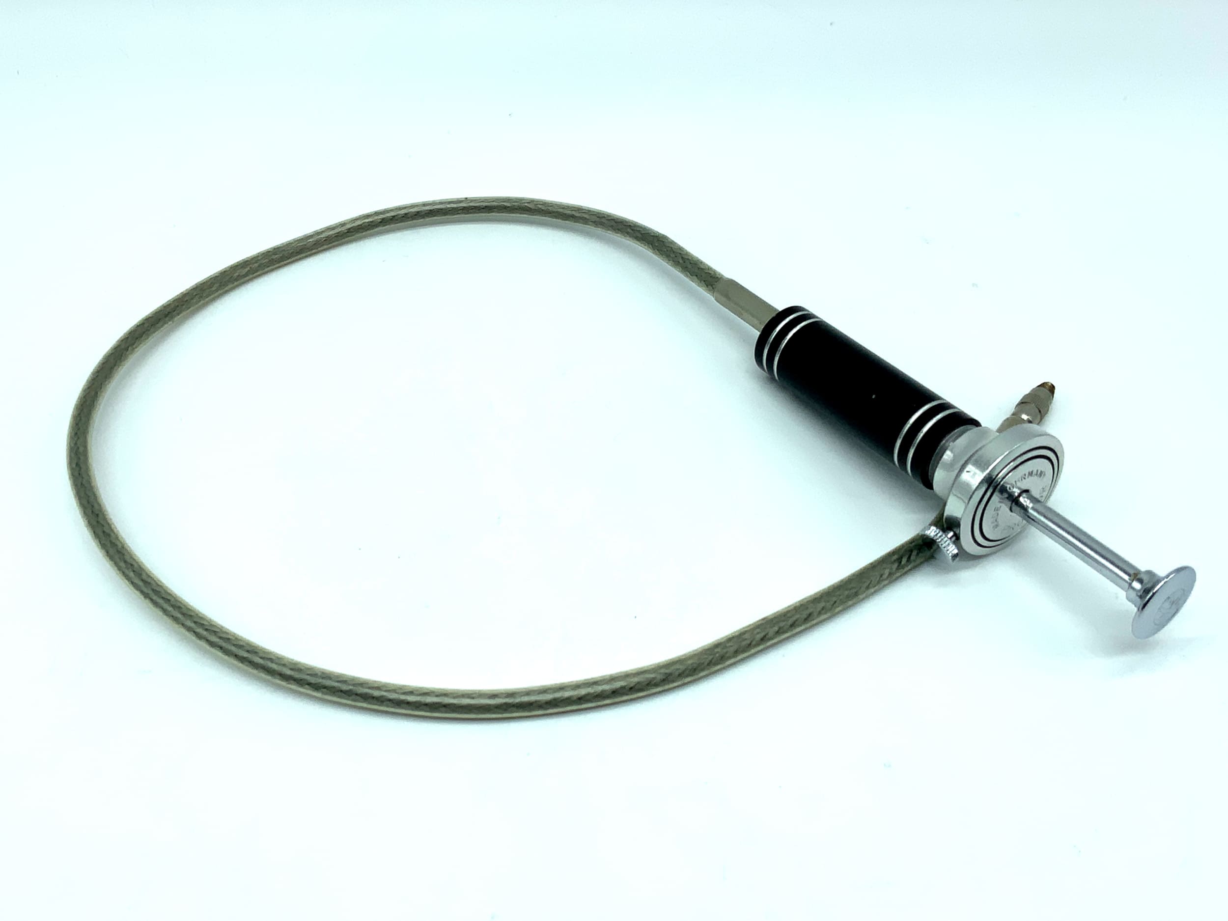 Prontor AGC cable release, silver, approx. 45cm, with locking mechanism, remote release