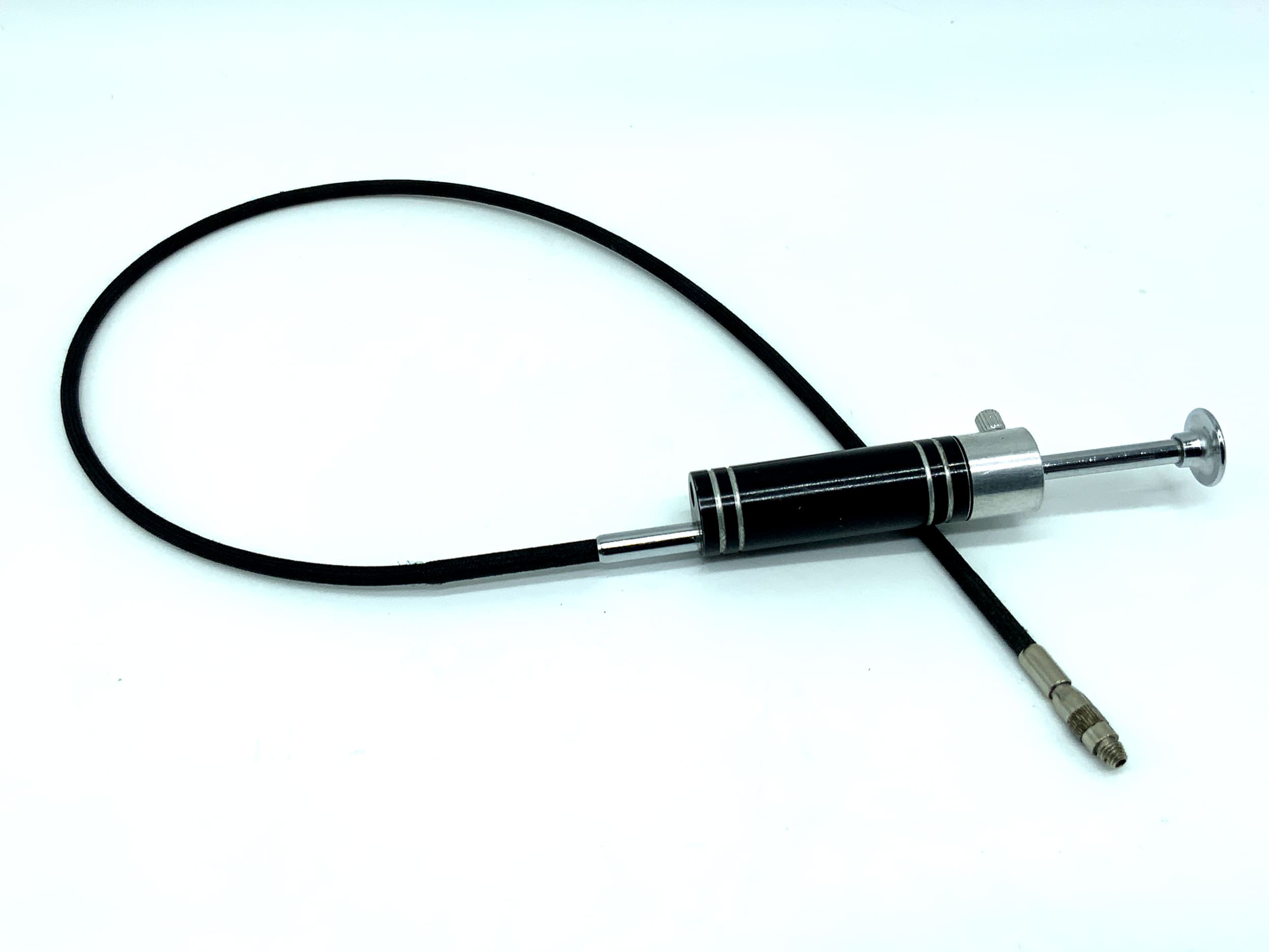 Prontor AGC cable release, black, approx. 45cm, with locking mechanism, remote release