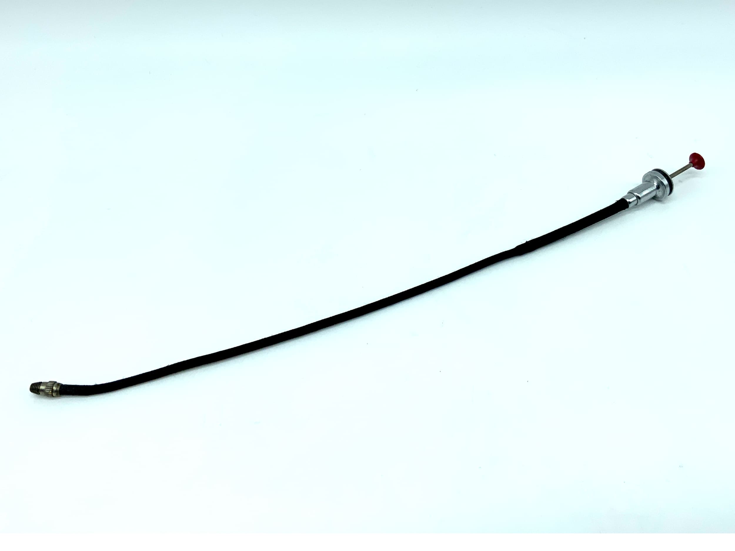 Zeiss Ikon cable release, black/red, approx. 20cm, with locking mechanism, remote release