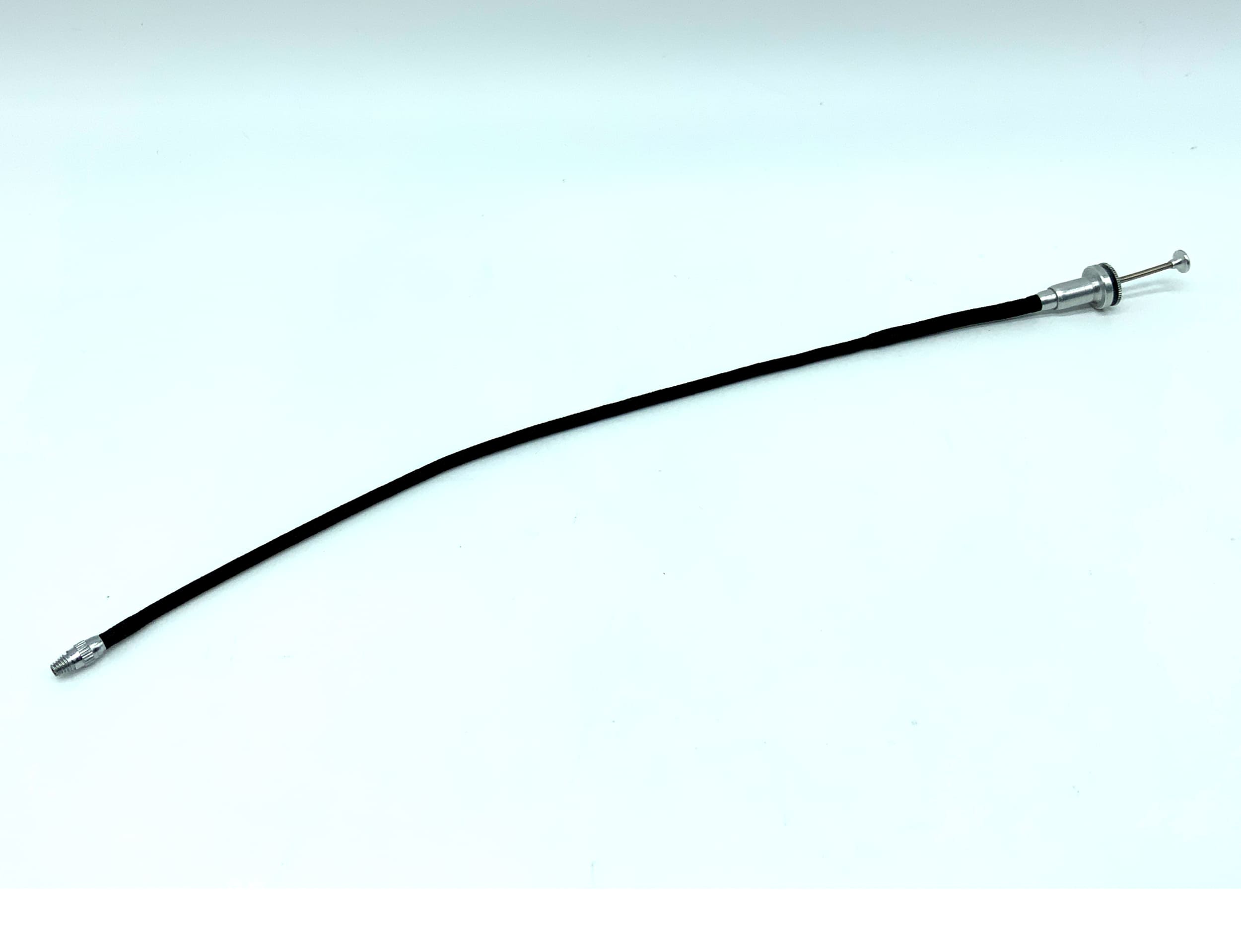 Büttner cable release, black, approx. 25cm, with locking mechanism, remote release