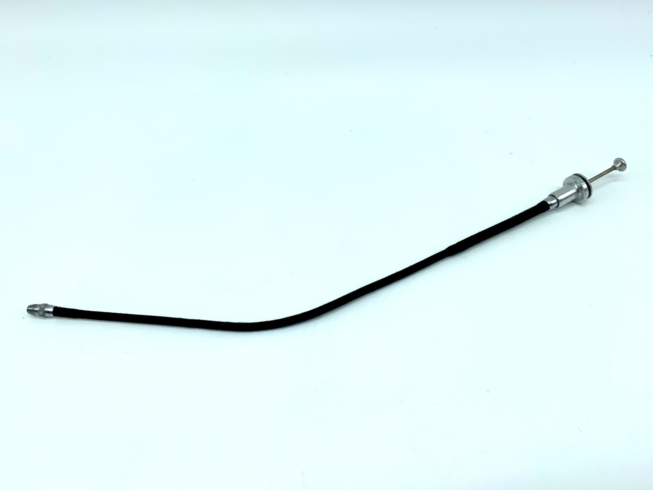 Büttner cable release, black, approx. 20cm, with locking mechanism, remote release