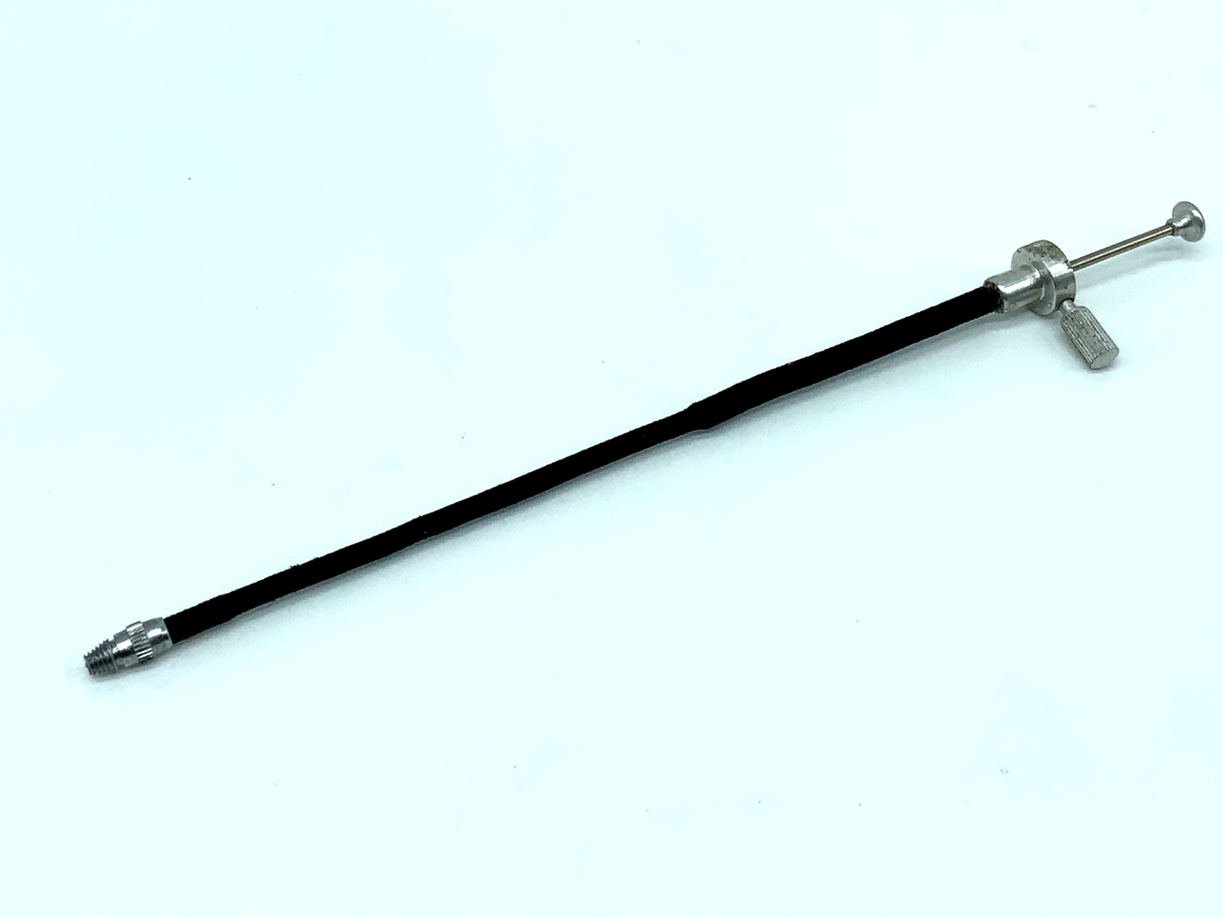 Büttner cable release, black, approx. 13cm, with locking mechanism, remote release