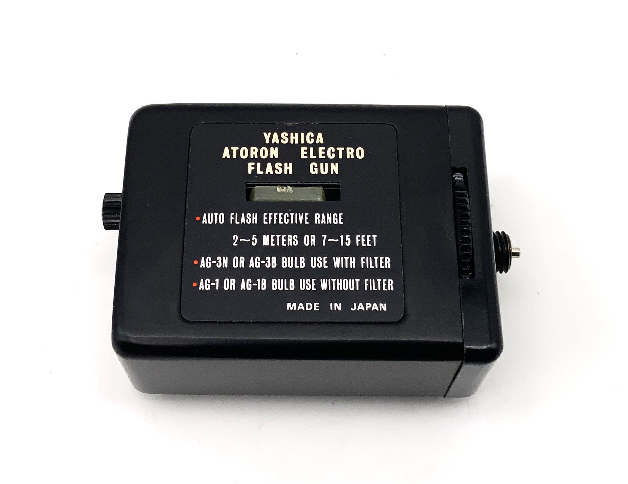 Yashica Atoron Electro Flash Gun flash unit without bulbs, camera flash