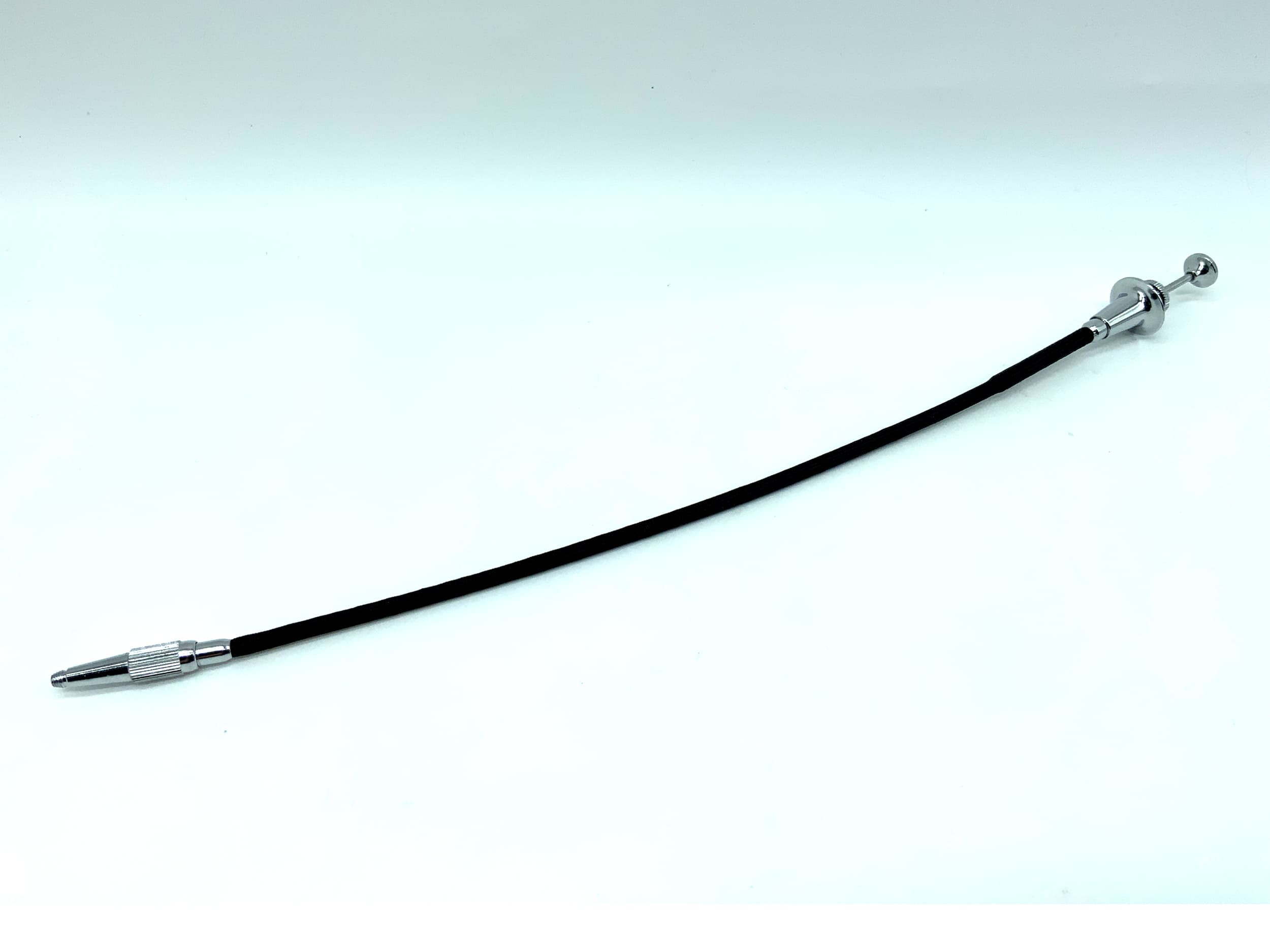 Contax cable release, black, approx. 25cm, with locking mechanism, remote release