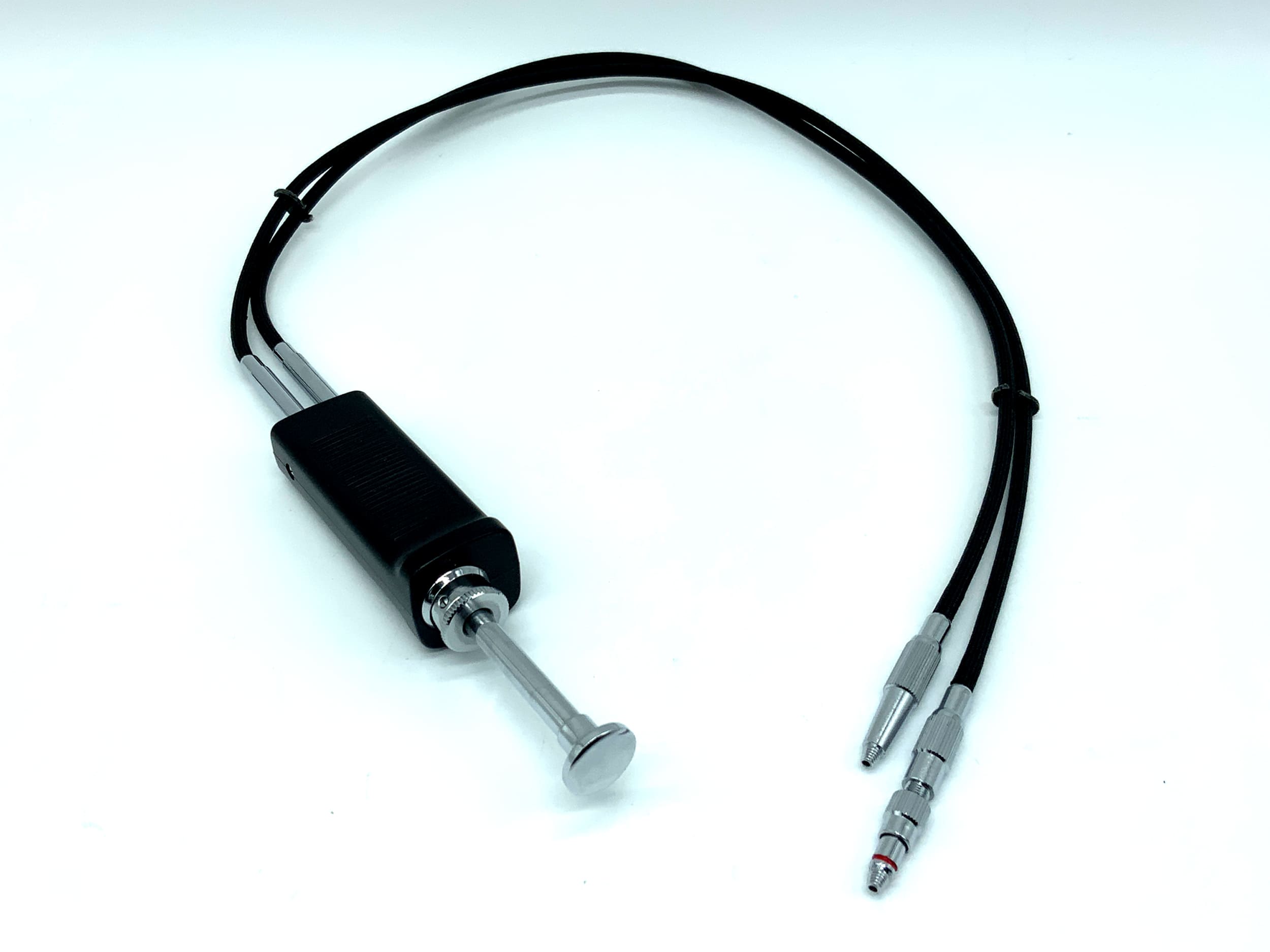 Canon R-0288 Double Cable Release, Black, Approx. 50cm, with Locking Mechanism, Remote Release