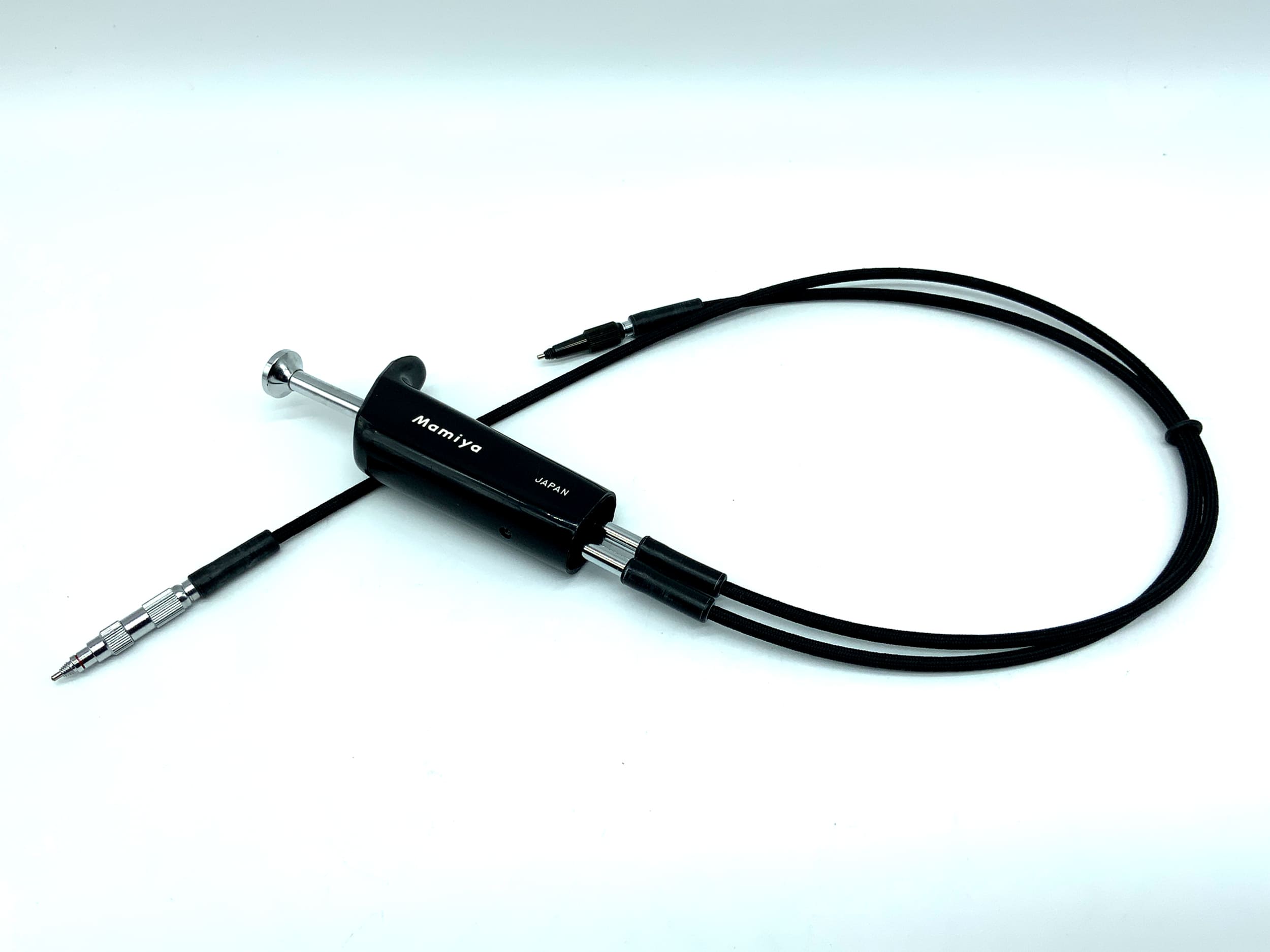 Mamiya Dual Wire Release Black Remote Release Cable Release