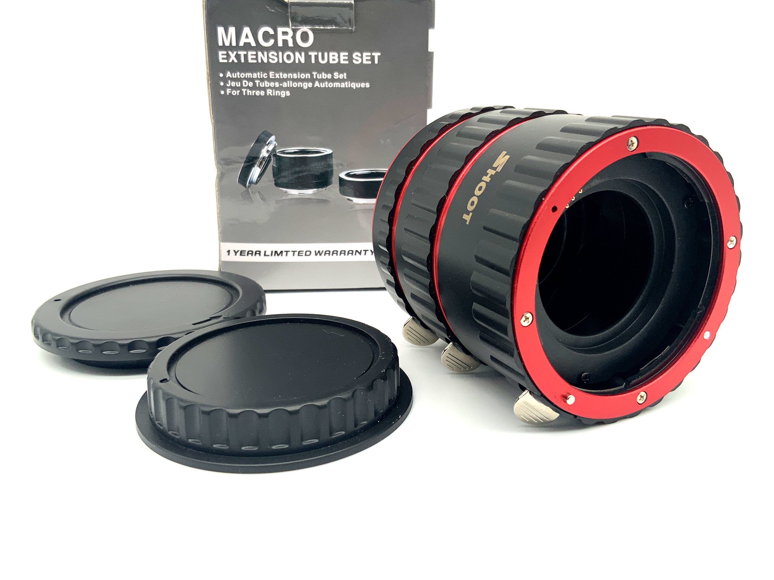 Xit Photo Auto Focus Macro Extension Tube Set 12-20-36mm in OVP (Nikon AF)