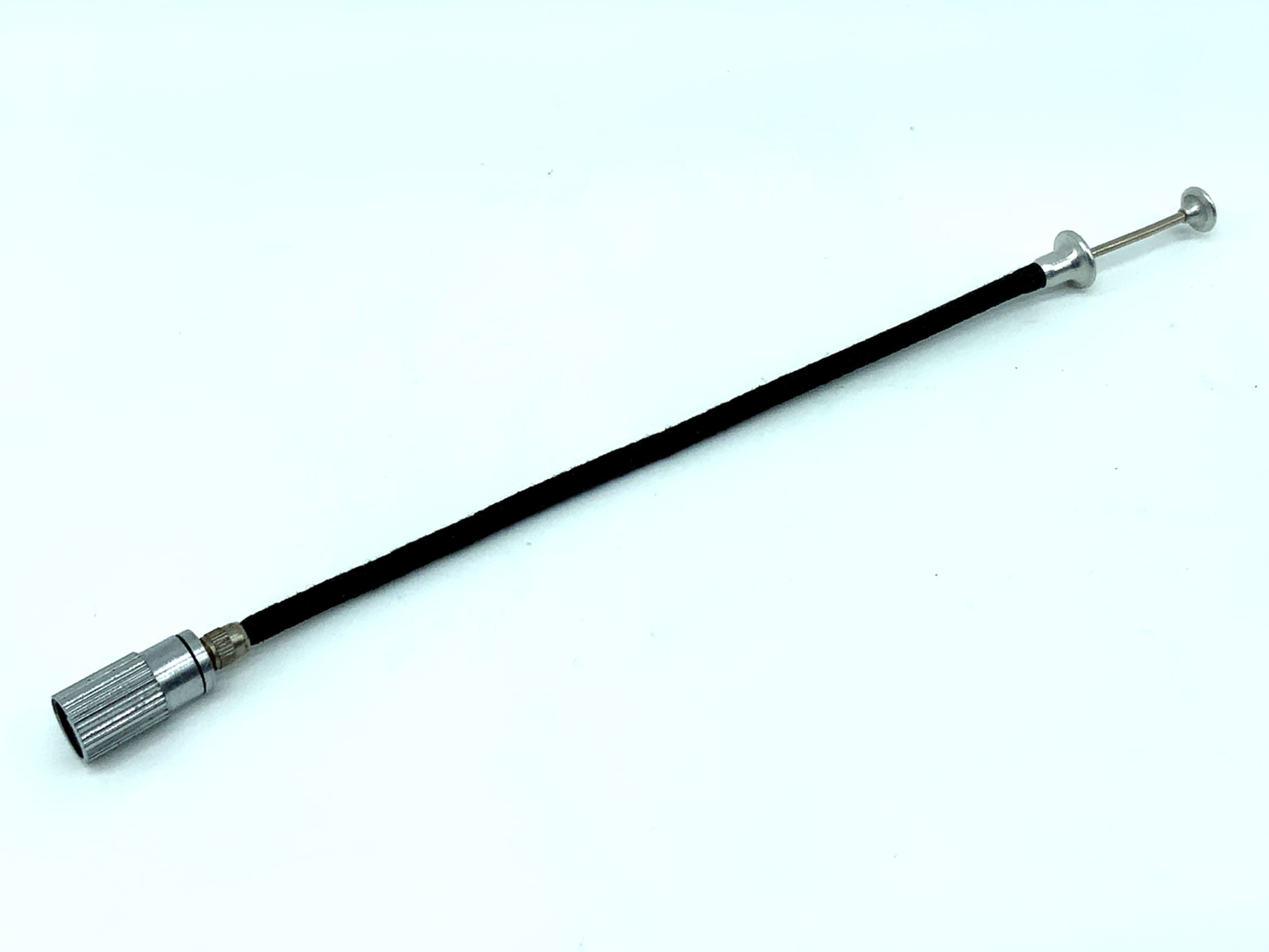 Prontor AGC cable release, black, approx. 15cm, for Leica bell remote release