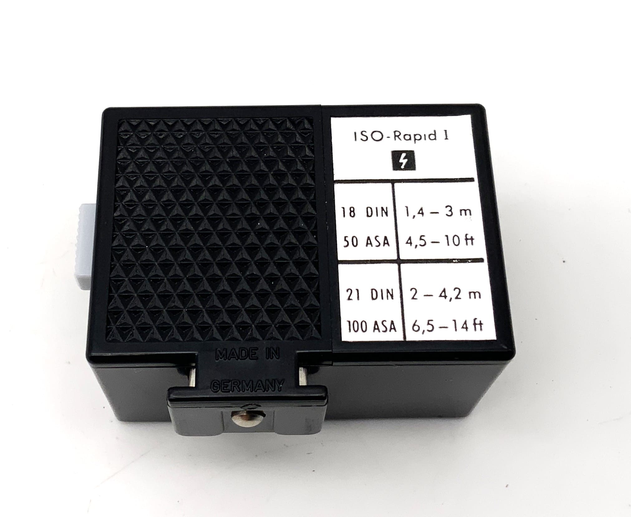 Agfa ISO flash unit without lamps, camera flash, clip-on flash, flash light