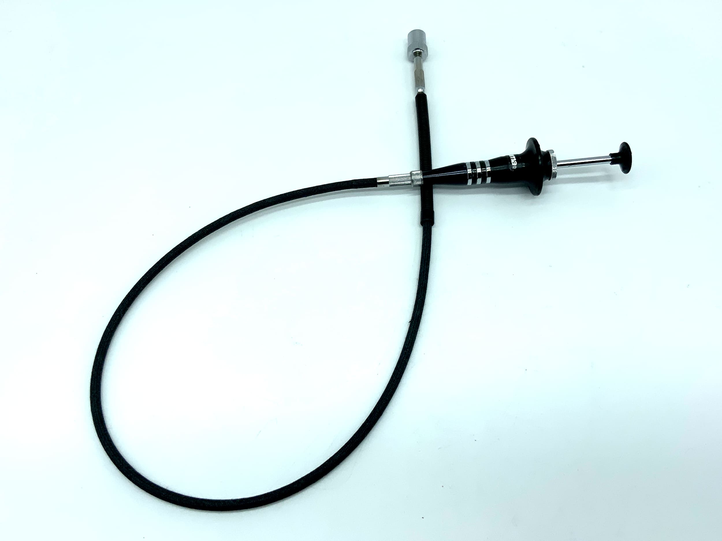 Hama cable release, black, approx. 50cm, with locking mechanism and bell, remote release