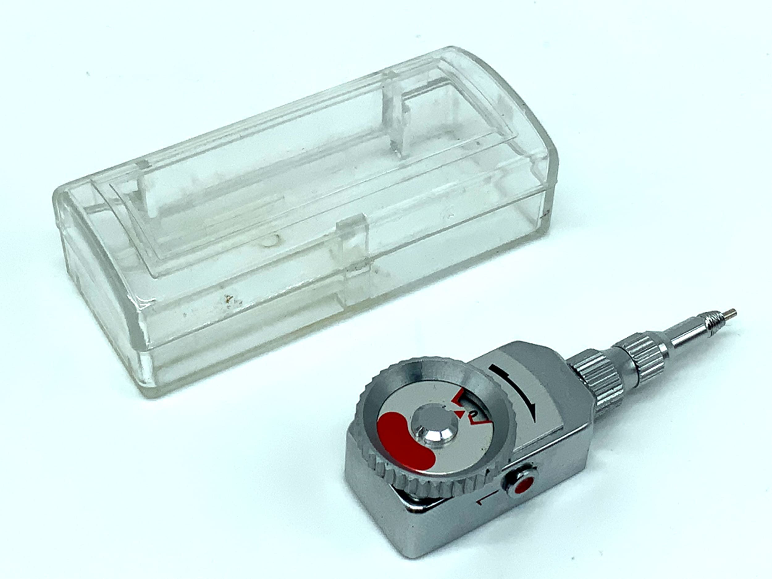Self-timer with box, mechanical time release timer