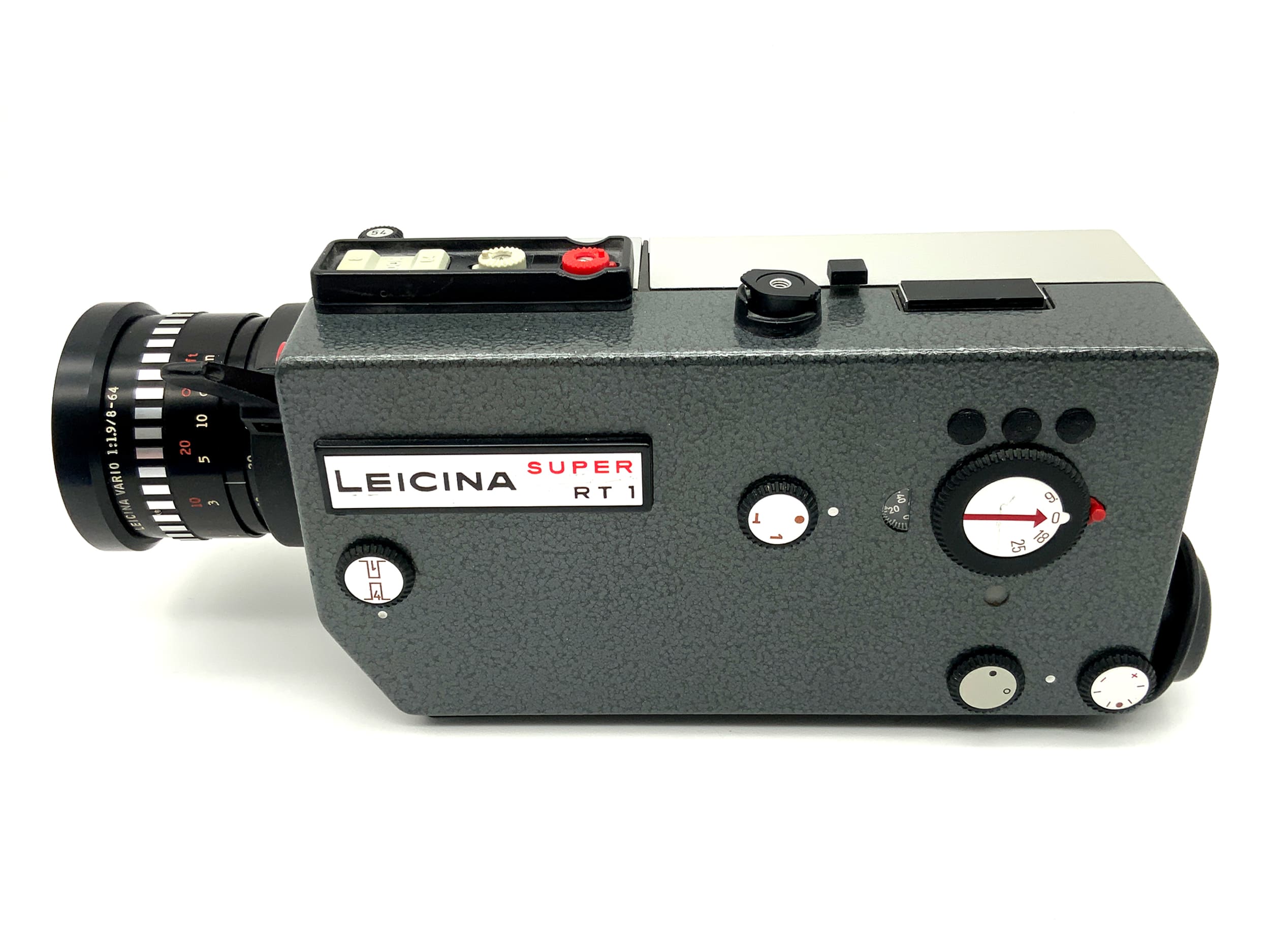 Leitz Leicina Super RT1 film camera with Vario 1:1.9/8-64 Super 8 film