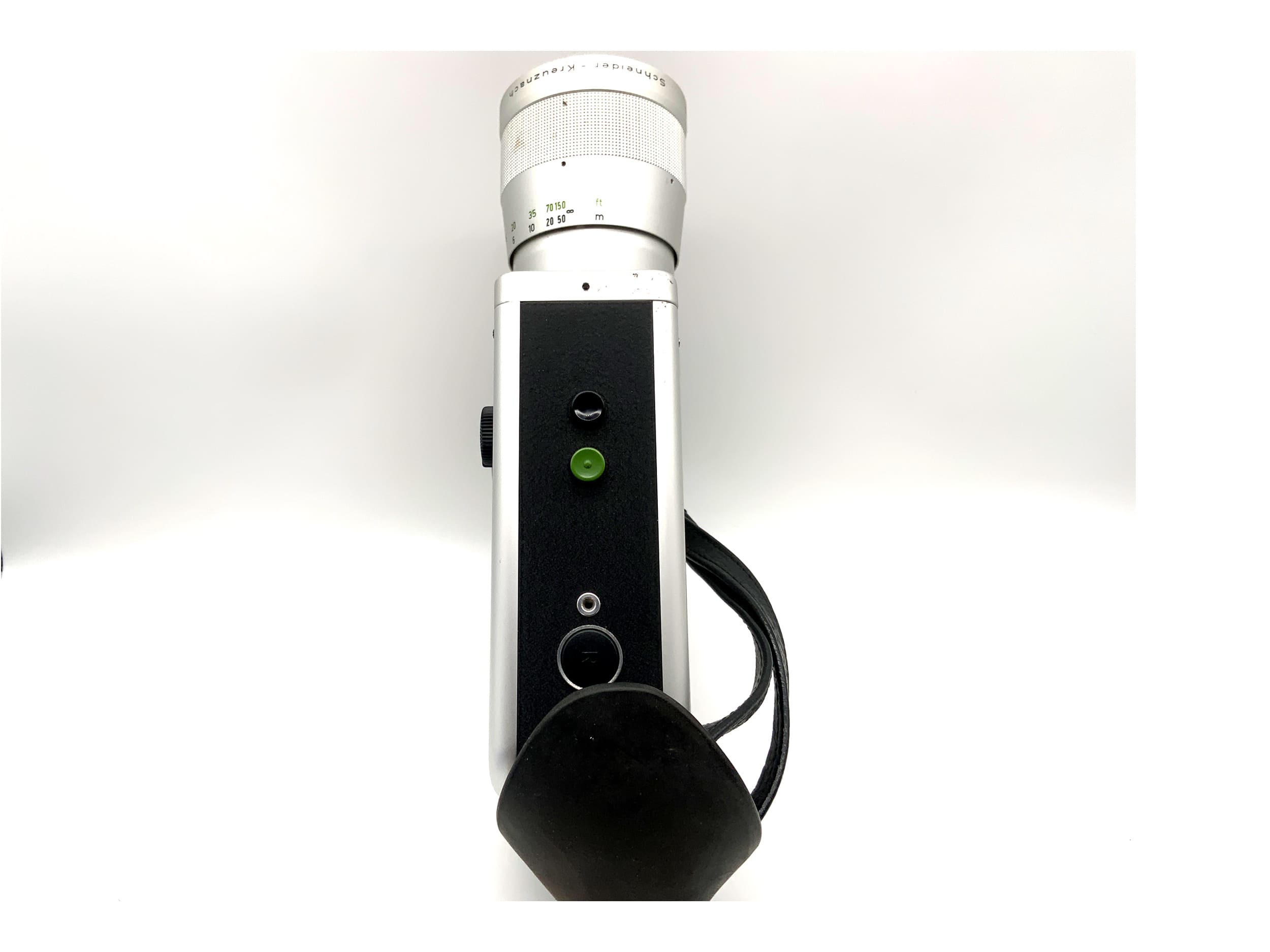 Braun Nizo 801 macro film camera with Macro Variogon 1.8/7-80 Super 8 narrow film