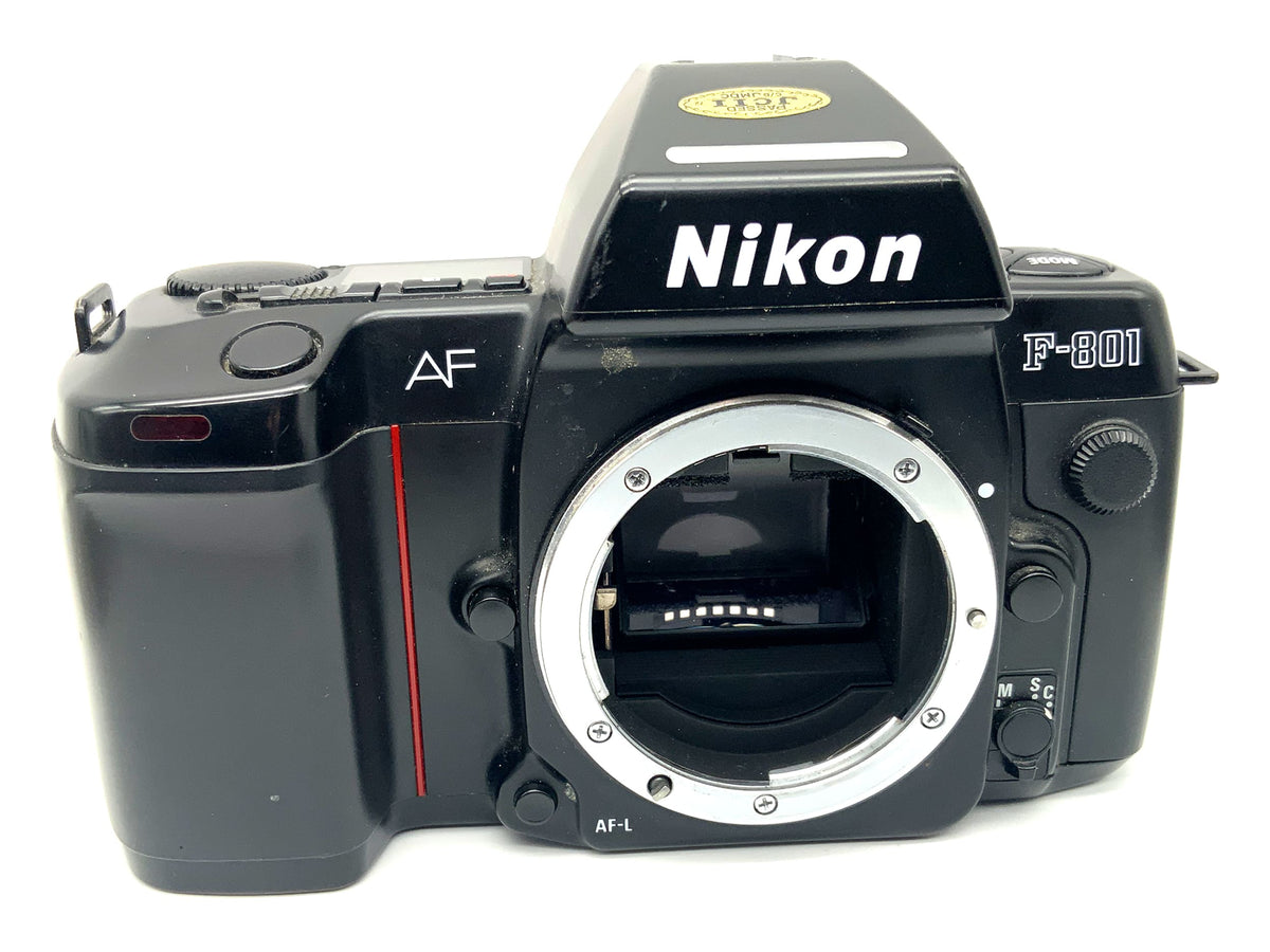 Nikon F-801 SLR mit Data Back MF-21 35mm SLR analog Body (Nikon AF)