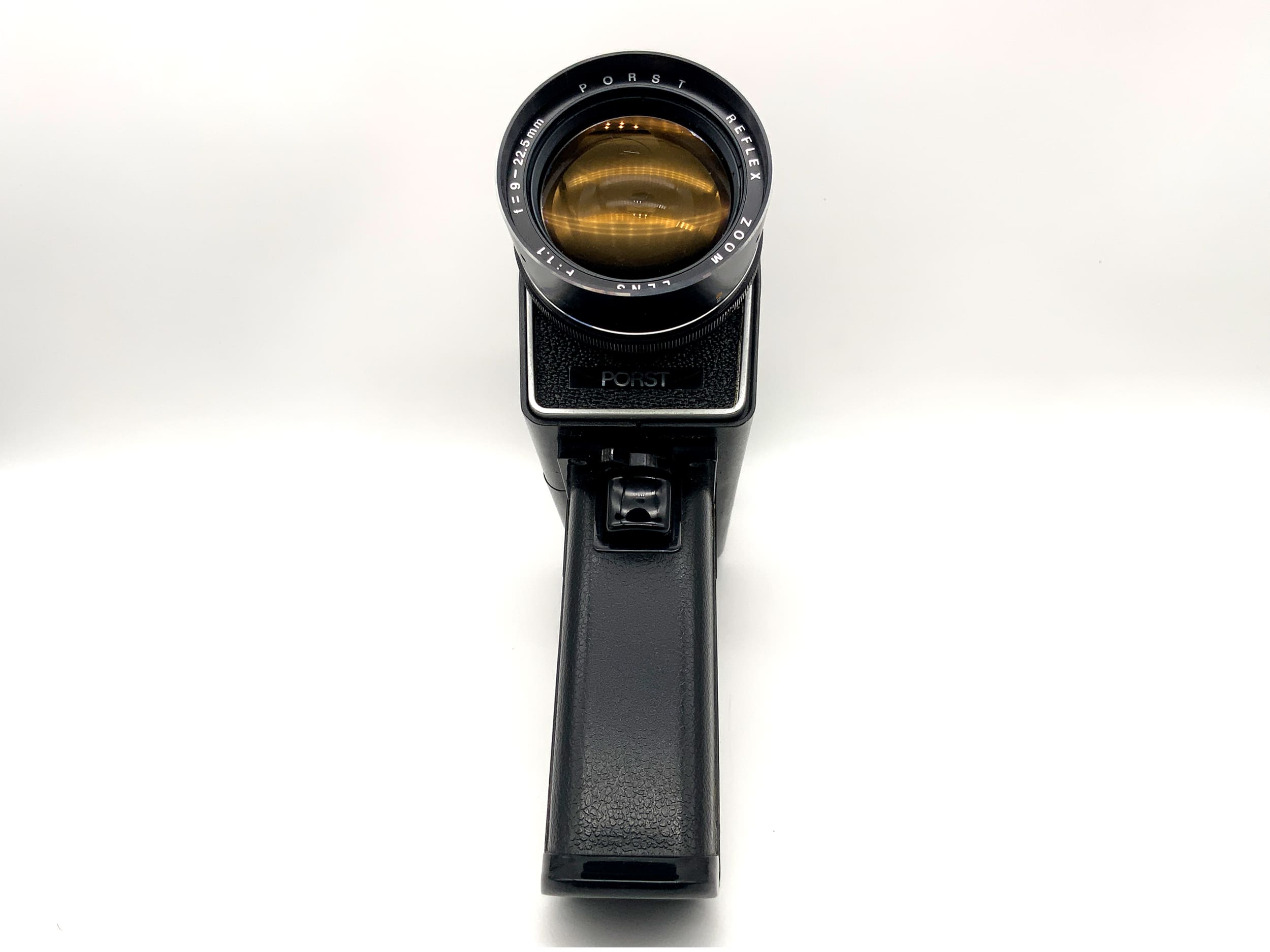 Porst reflex XL423 film camera with Porst Lens F1.1 f=9-22.5mm Super 8 film