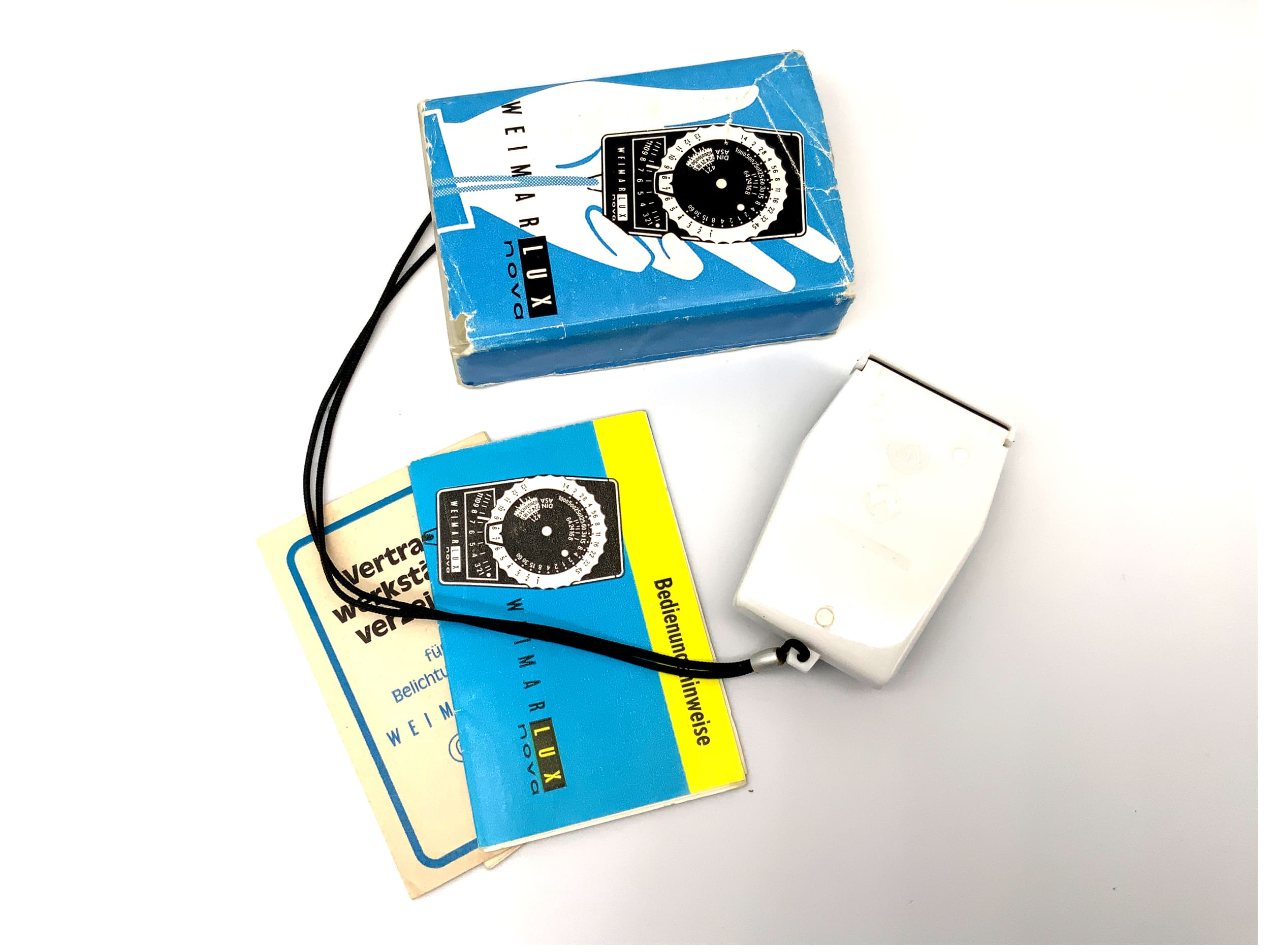 Weimarlux Nova Belichtungsmesser in OVP Lichtmesser light meter Lichtmeter
