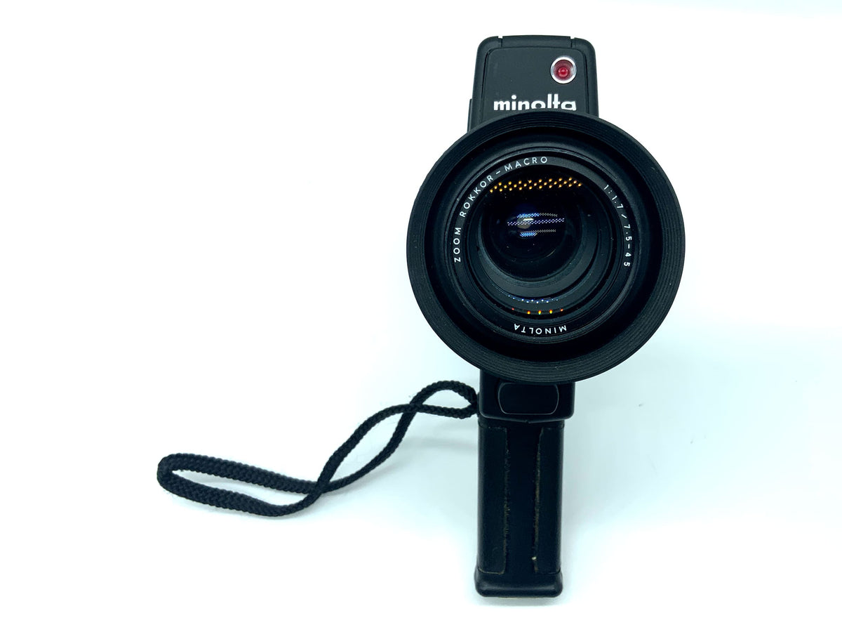 Minolta XL601 Filmkamera mit Zoom Rokkor-Macro 7,5-45mm 1:1.7