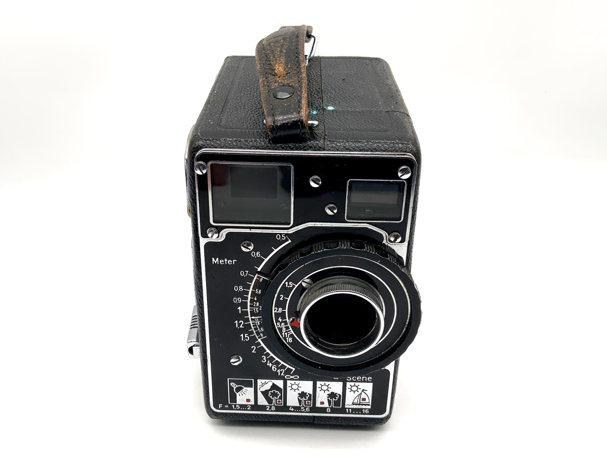 Siemens cine camera II film camera with Xenon 1:1.5/20 cinema camera double 8mm