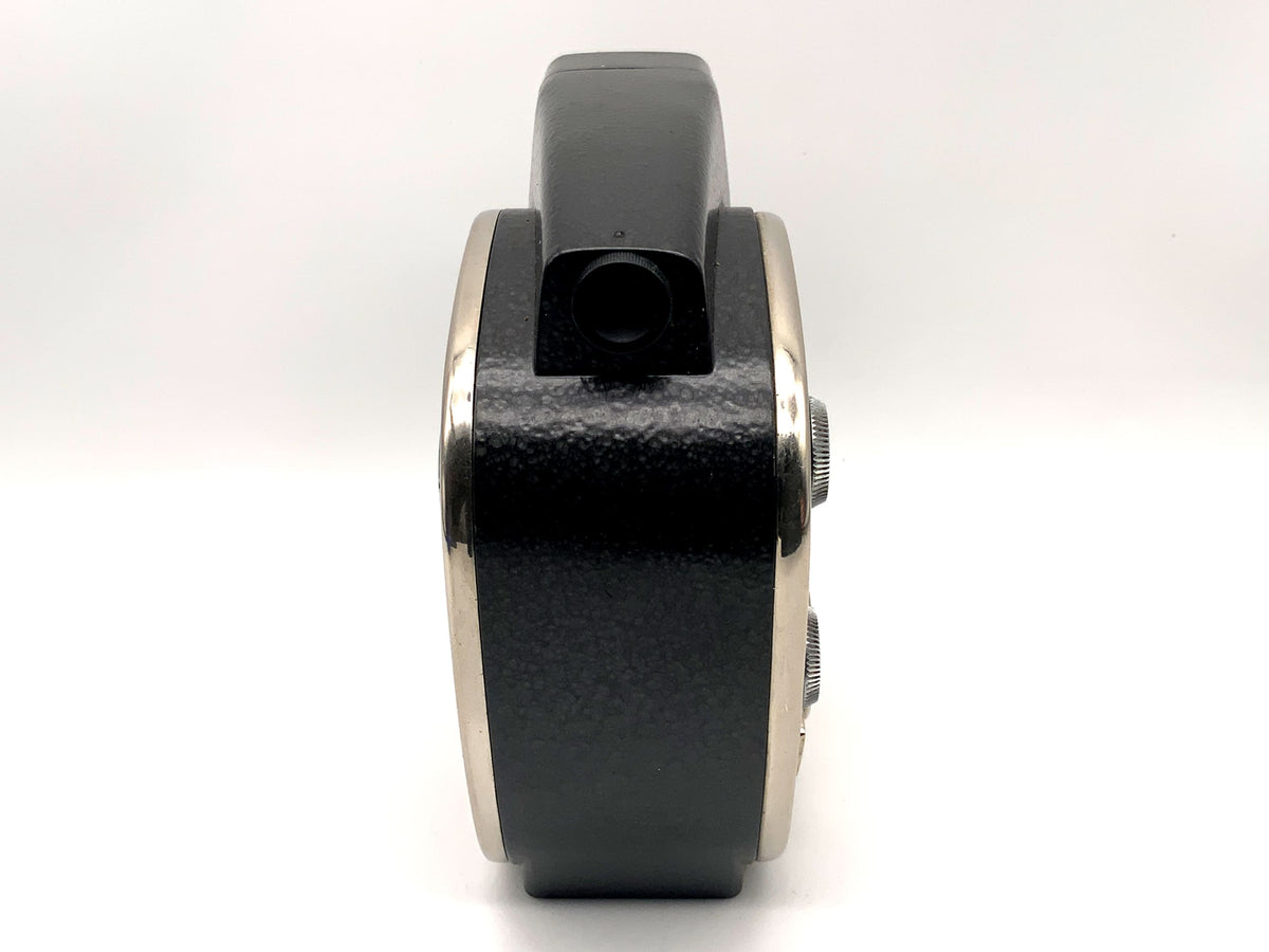 Zenit Quarz DS8-M film camera with 1.9/12.5mm lens and grip for dual 8mm film