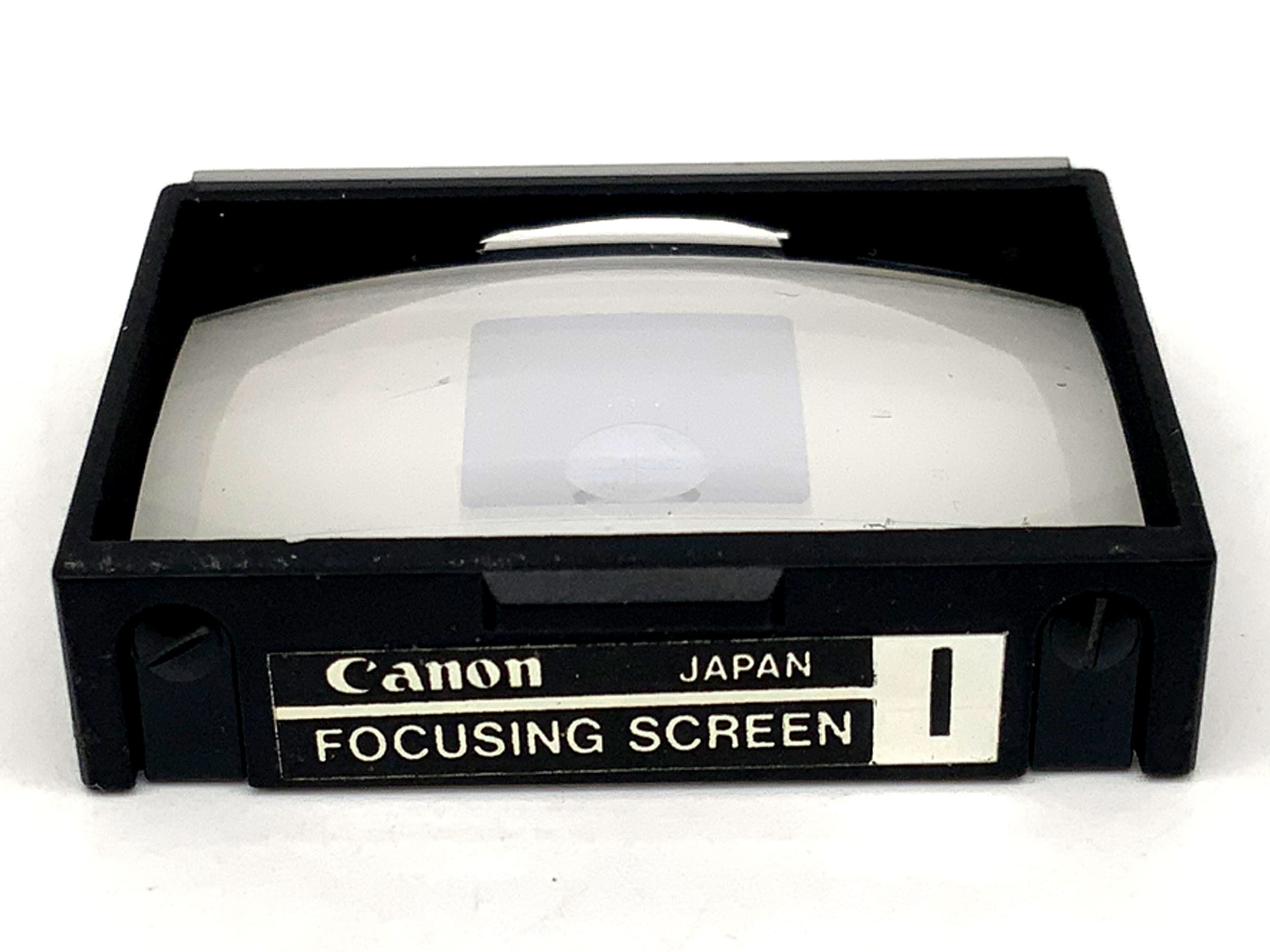 Canon Type I (Double Cross-Hair Reticule) Focusing Screen for F-1