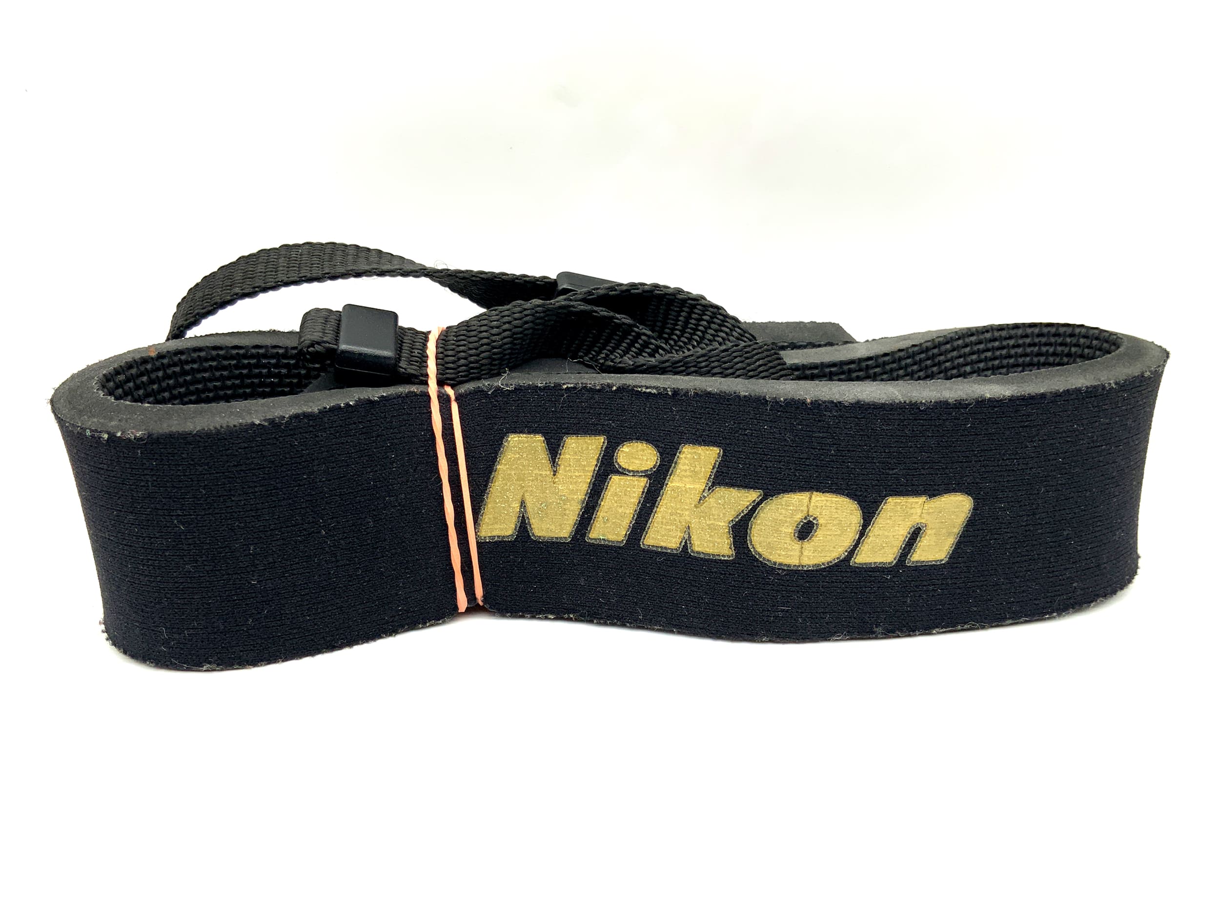 Nikon strap black/gold neck shoulder strap camera strap