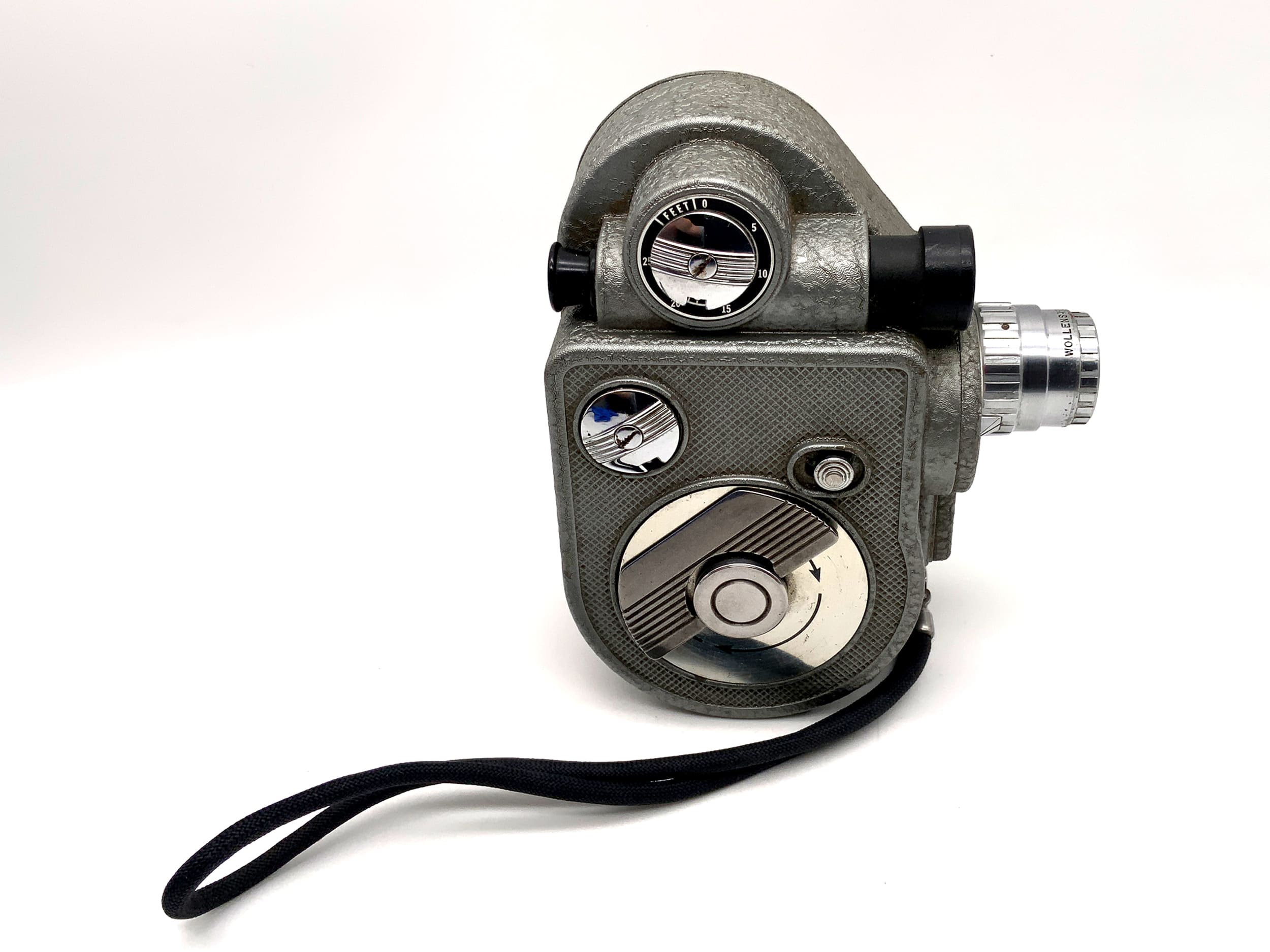 Revere Eightline 81 film camera with Wollensak "1/2" 13mm f/2.5 Raptar dual 8mm lens