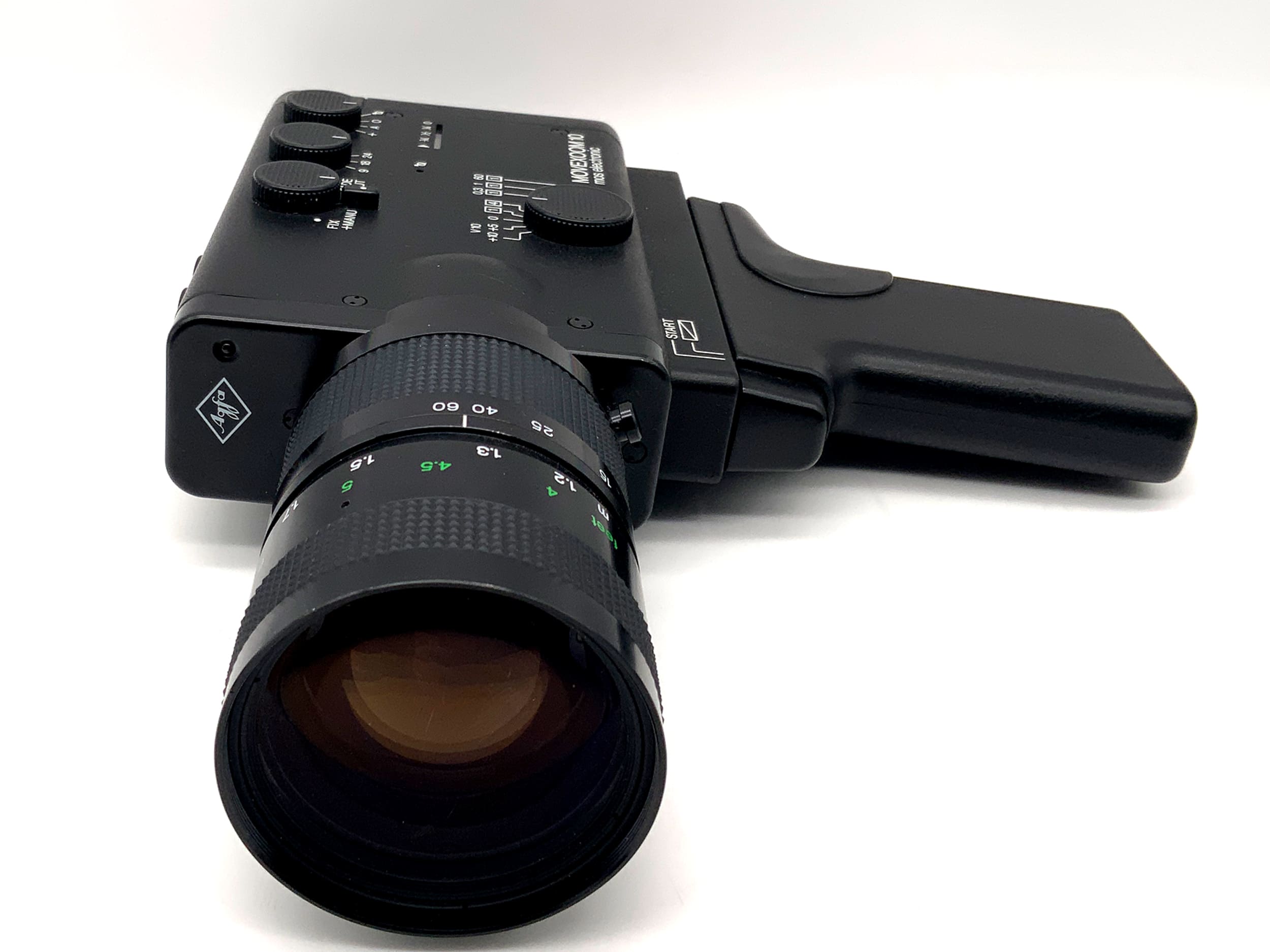 Agfa Movexoom 10 mos electronic film camera with Variostar 1:1.8/6-60 Super 8