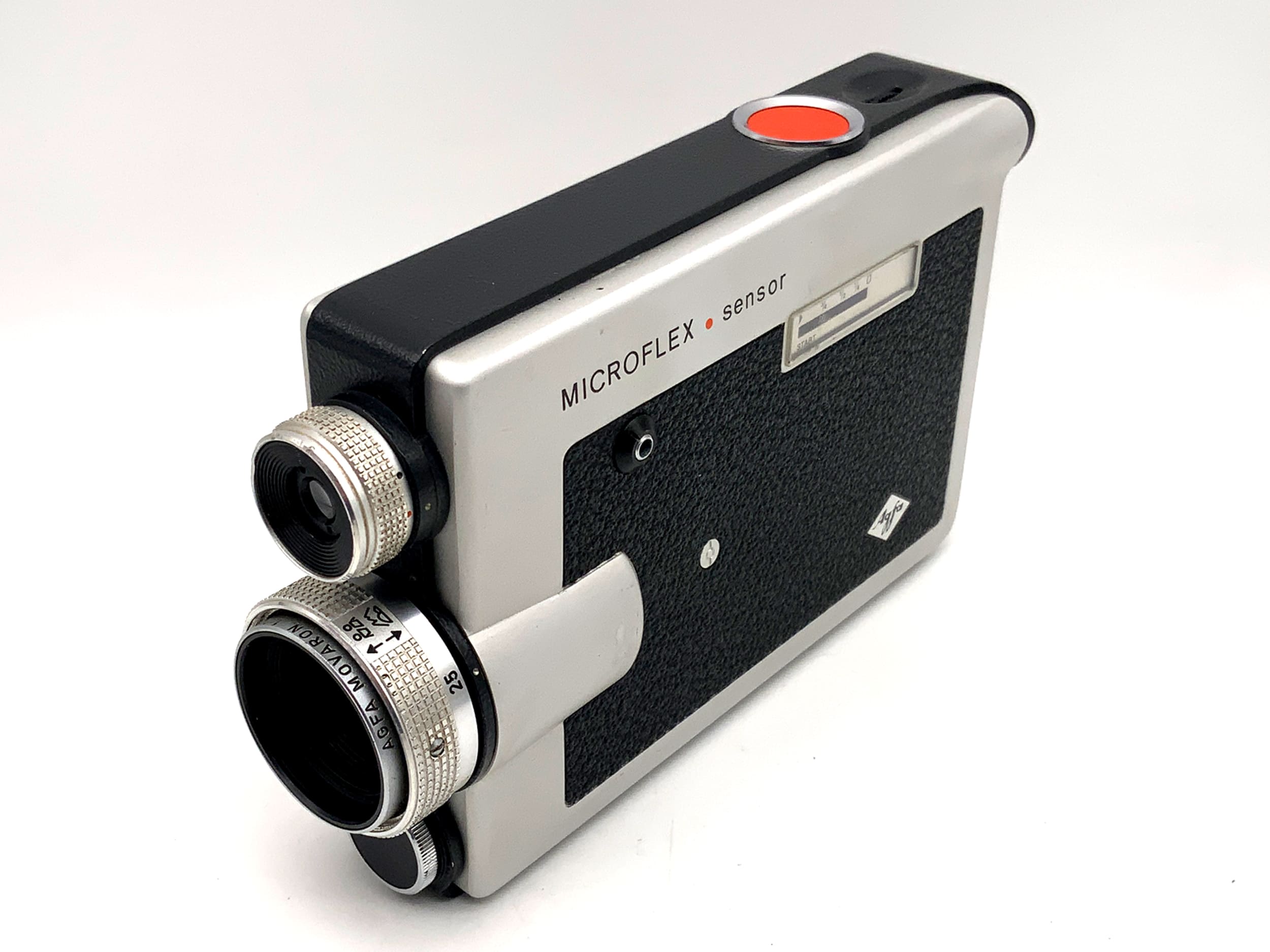 Agfa Microflex sensor film camera with Movaron 1:1.9/10-25 Super 8 film