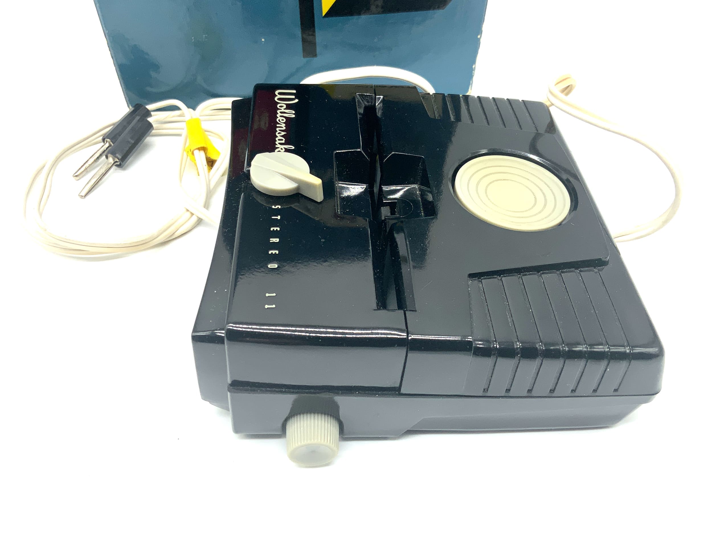 Wollensak 11 Realist Stereo 3D mit Leuchtmittel Diabetrachter Schwarz OVP