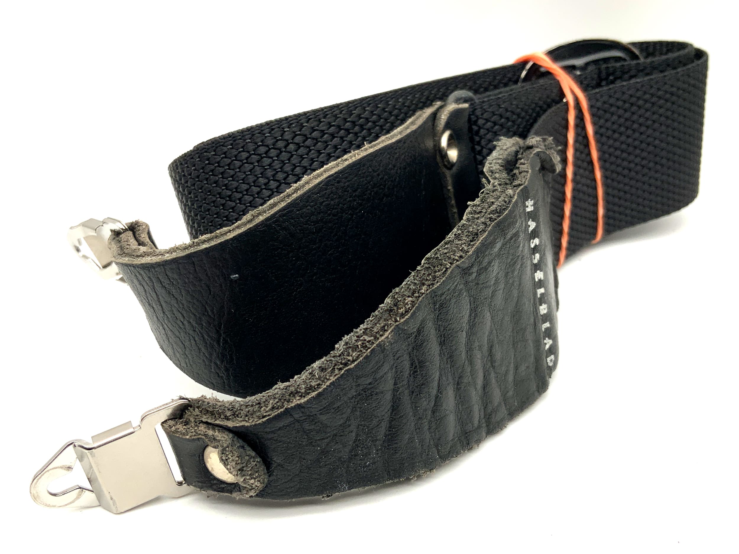 Hasselblad black neck/shoulder camera strap, heavily used!