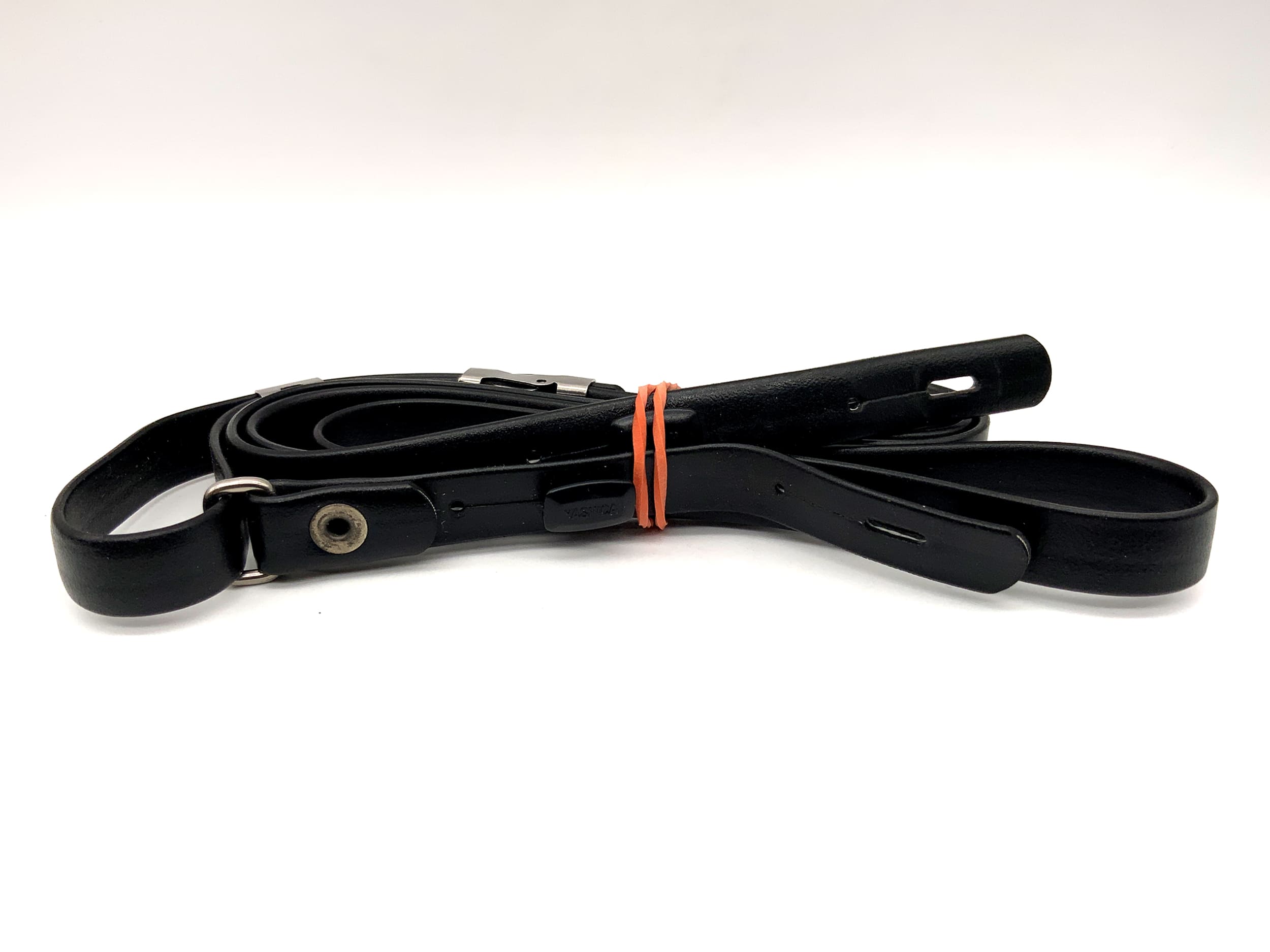 Yashica approx. 10mm wide black neck strap/shoulder strap/camera strap