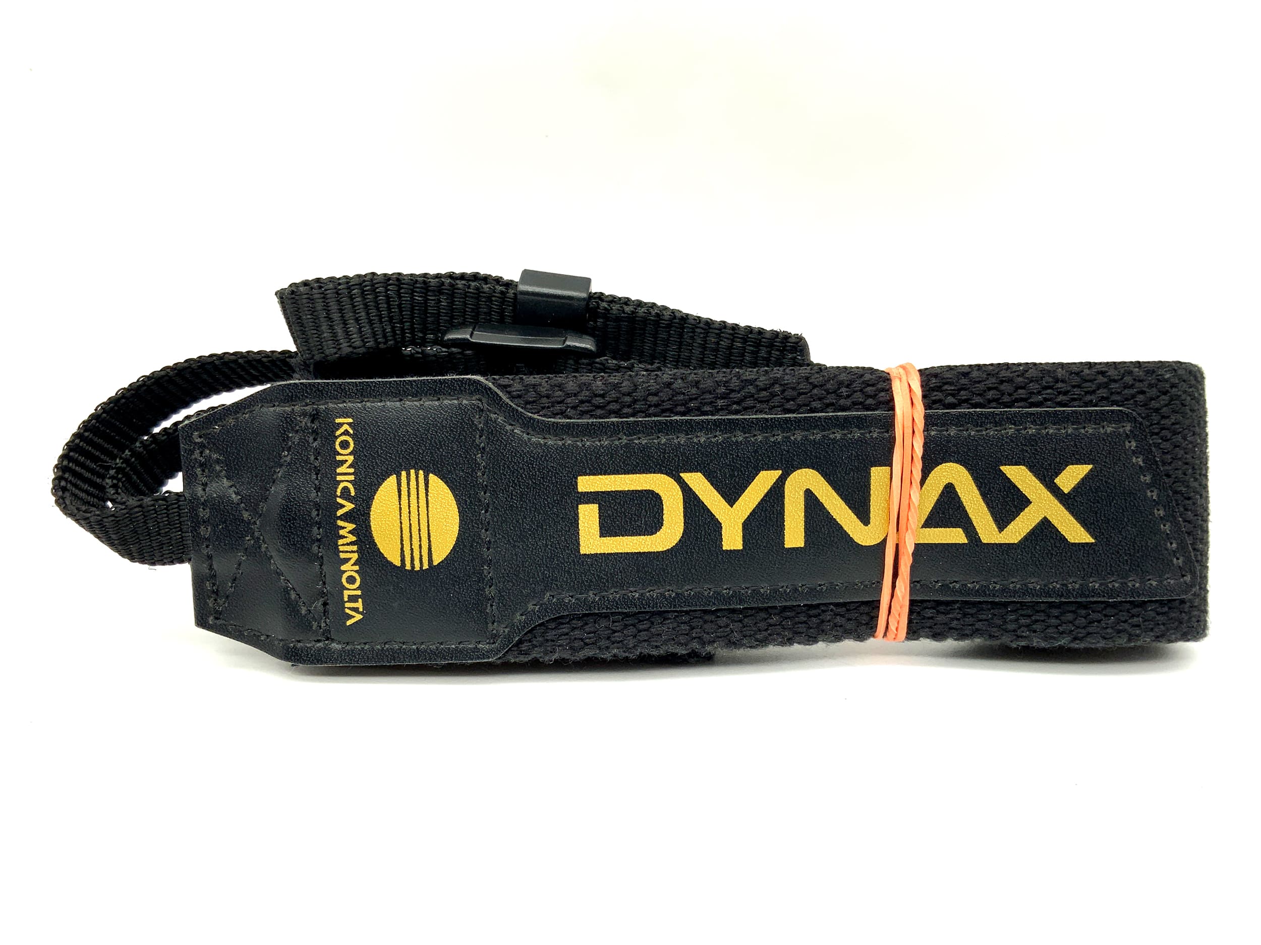 Minolta Dynax strap black/gold neck shoulder strap camera strap neck strap