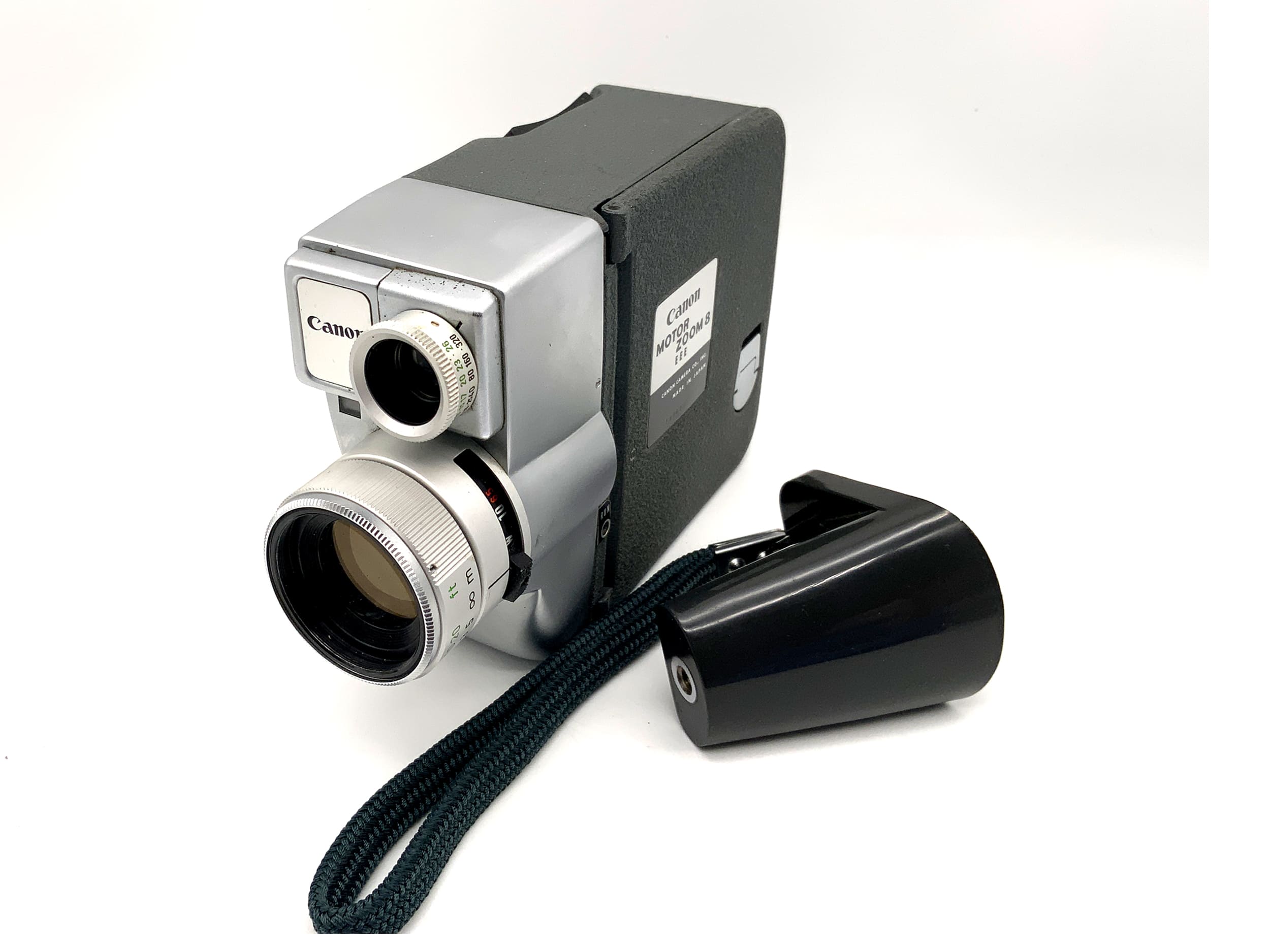 Canon Motor Zoom 8 EEE movie camera with zoom lens C-8 10-40mm 1:1.7 Double 8mm
