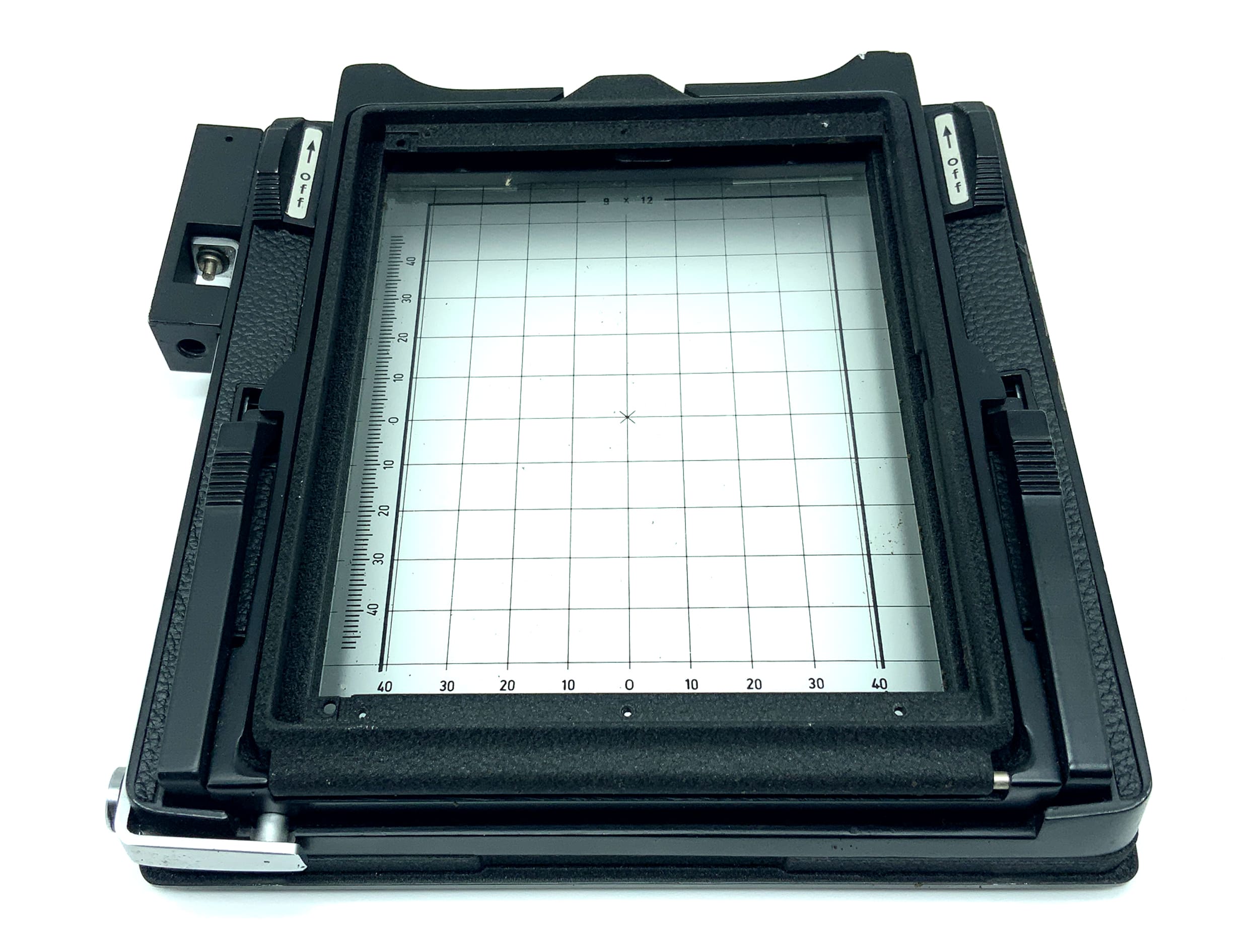 Linhof ground glass screen 9x12 4x5 back for gimbal