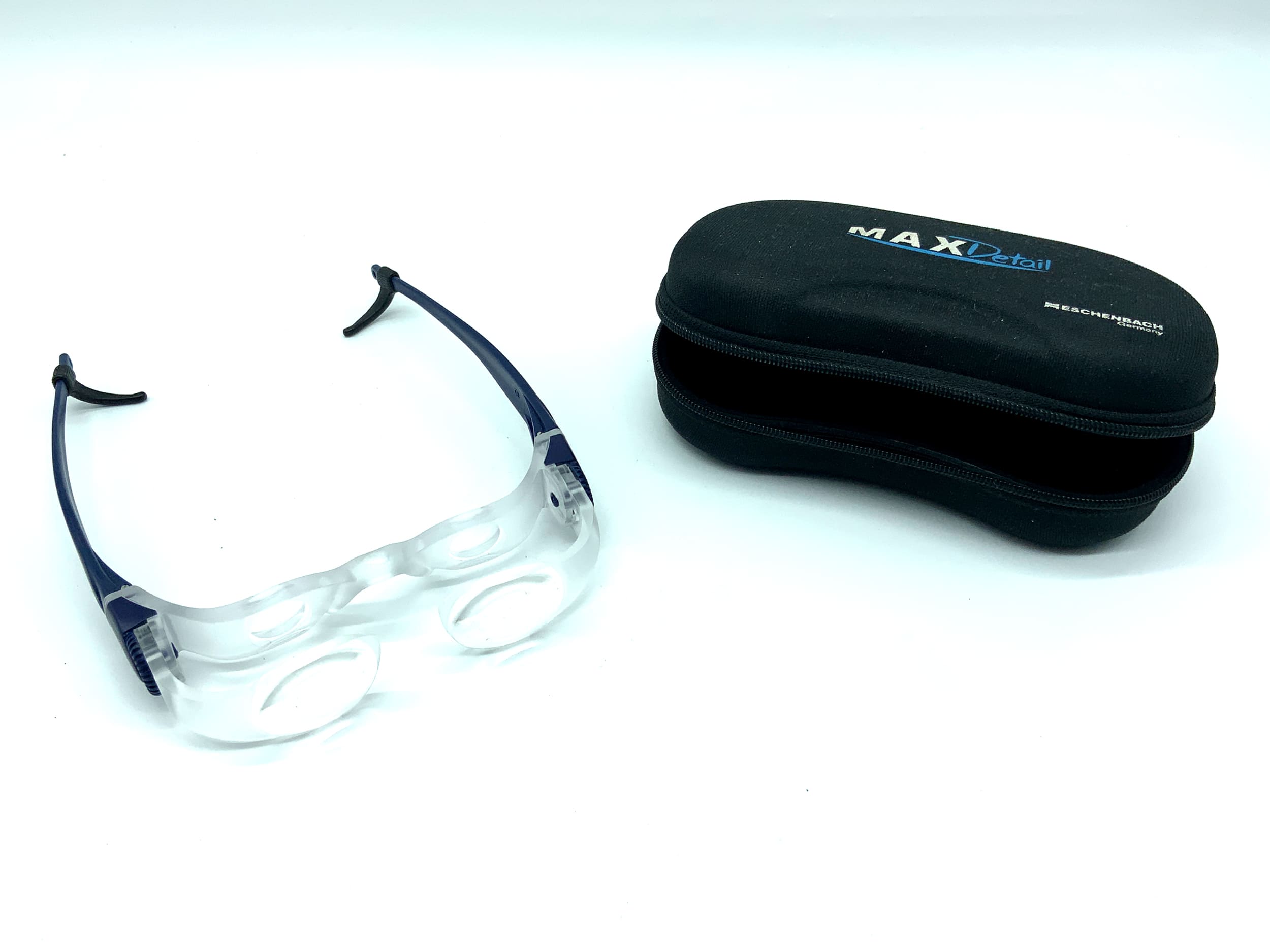 Eschenbach Max Detail magnifying glasses, 2x magnification, with case