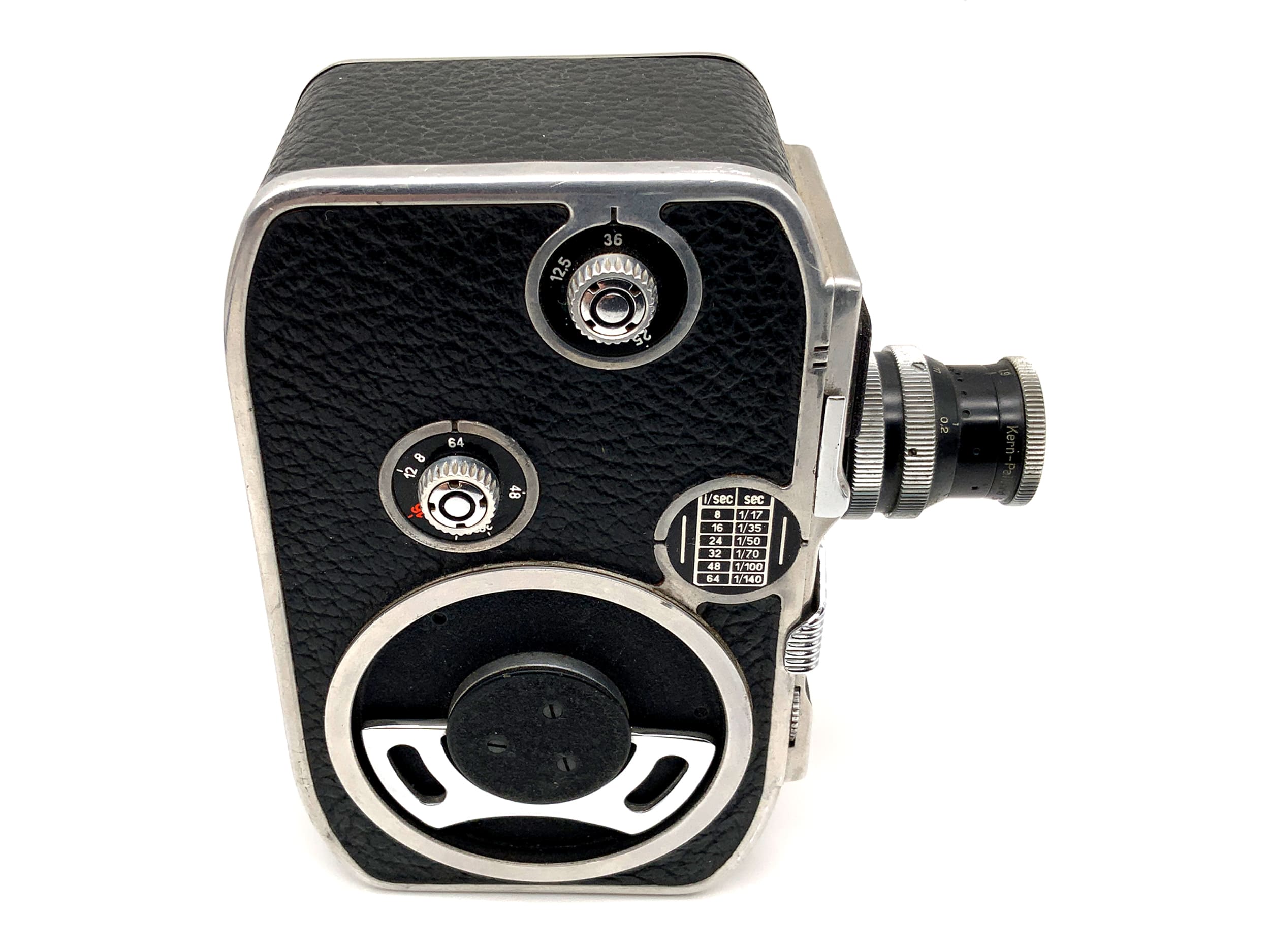 Bolex Paillard E8 film camera with Yvar 1:1.9 f=13mm double 8mm film