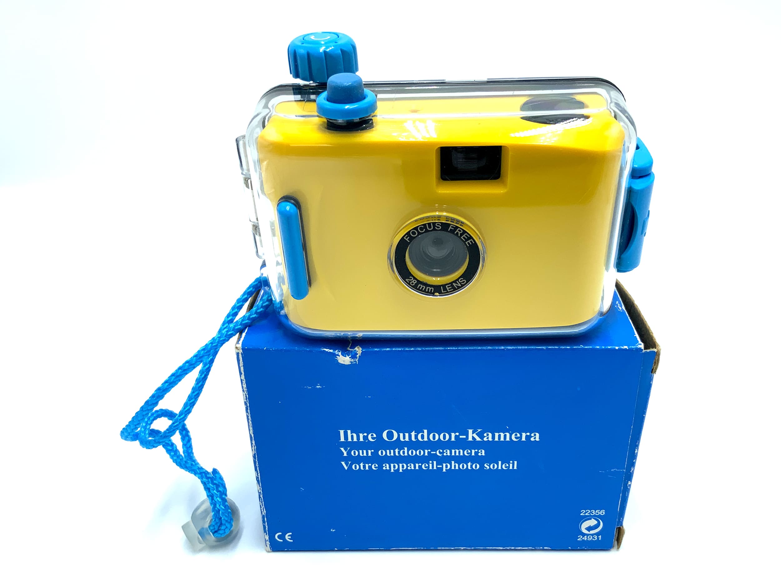 Outdoor Unterwasser Kamera Point&Shoot mit Focus Free 28mm Lens Analogkamera