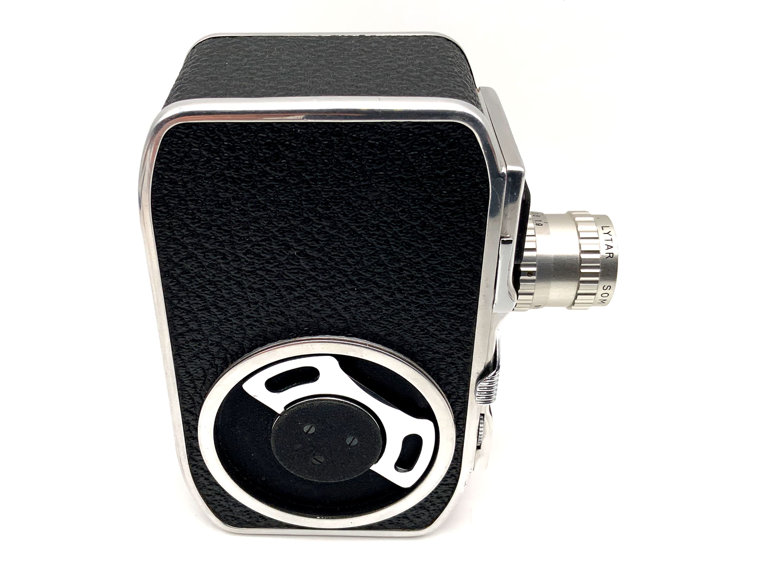 Bolex Paillard C8S film camera with Lytar SOM Berthiot 1:1.9 f=13 double 8mm