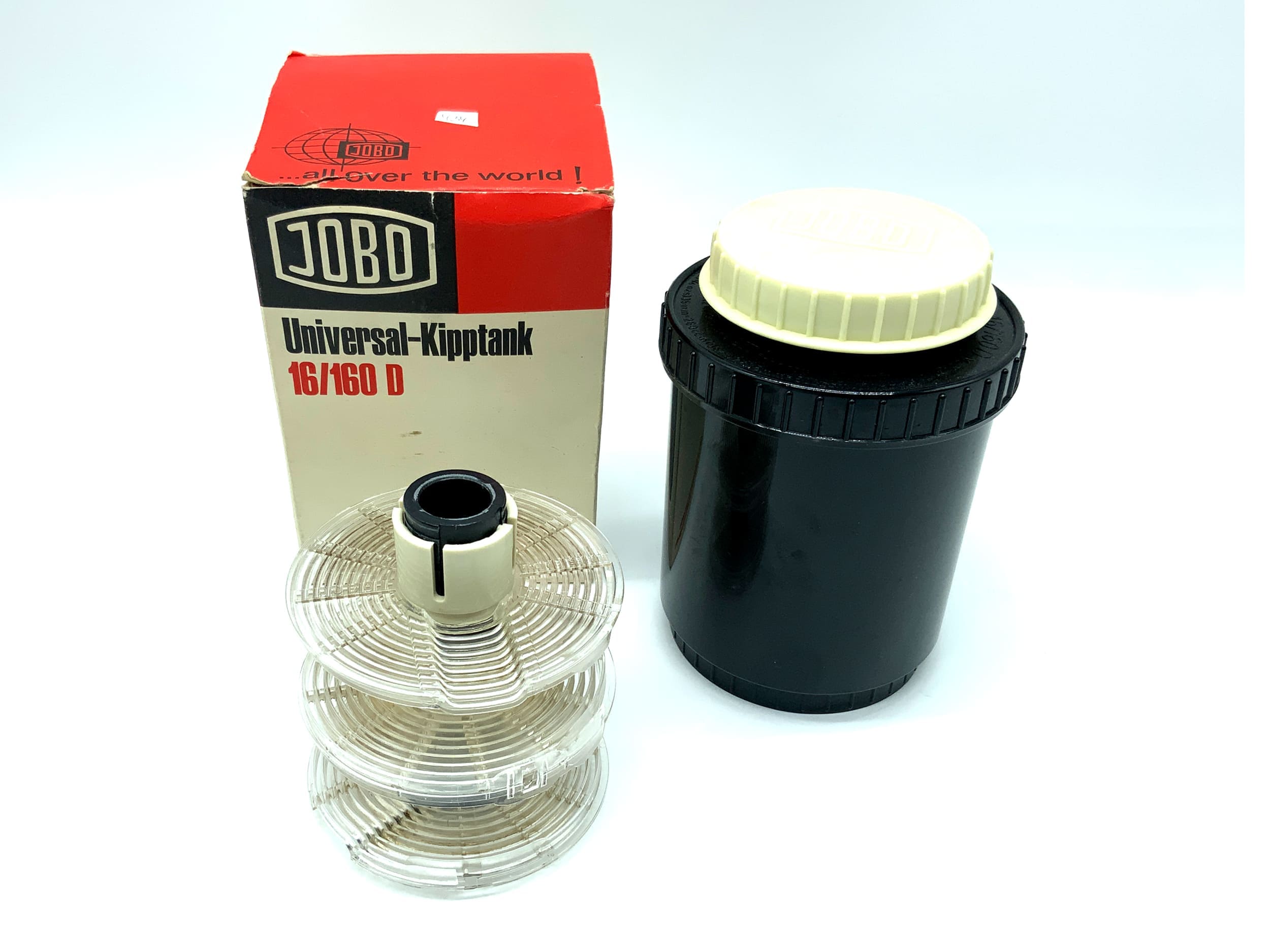 Jobo Universal-Kipptank 16/160 D, 500 ccm Entwicklungsdose Schwarz OVP