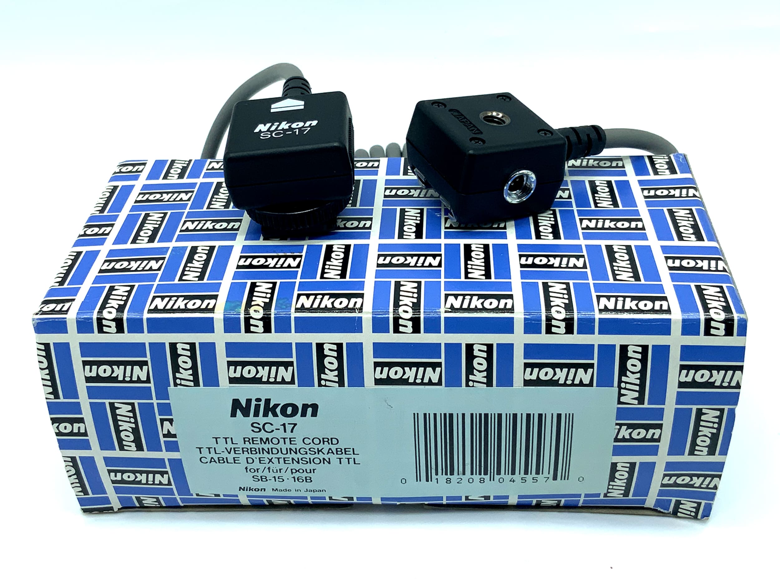 Nikon SC-17 TTL Remote Cord connection cable for SB-15/16B in original packaging
