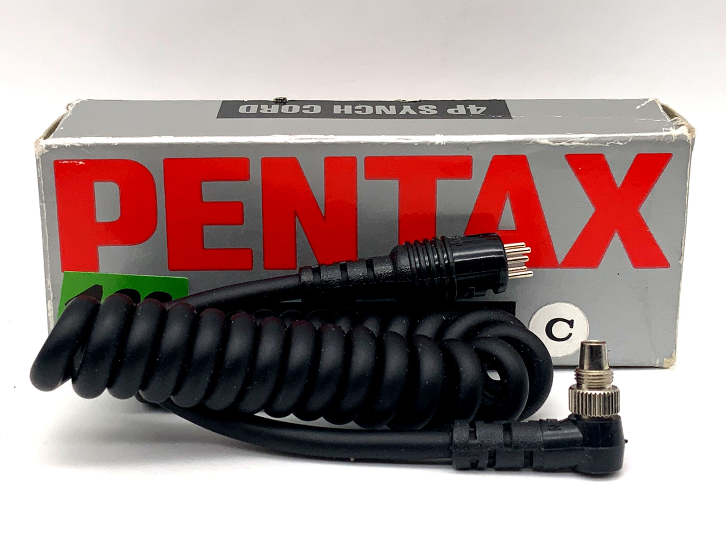 Pentax synchronization cable 4P Synchro Cord C in original packaging 37343