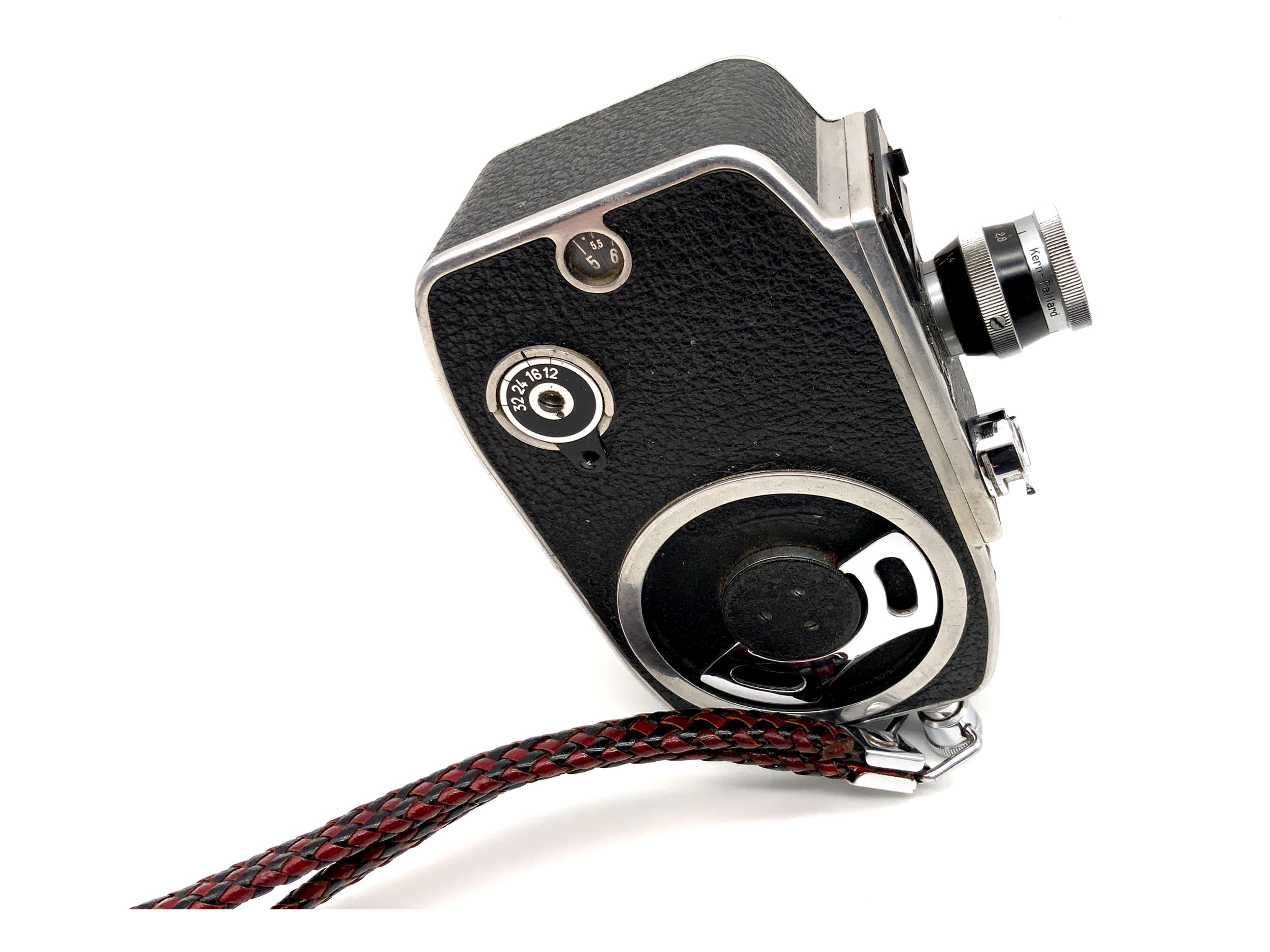 Bolex Paillard L8 film camera with Yvar 1:2.8 f=12.5mm double 8mm film
